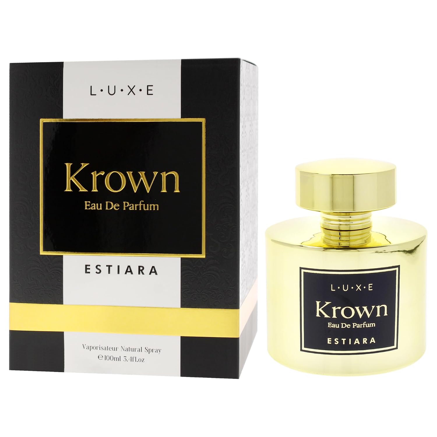 PERFUME LUXE KROWN FOR WOMEN EAU DE PARFUM 3.4 OZ - 4