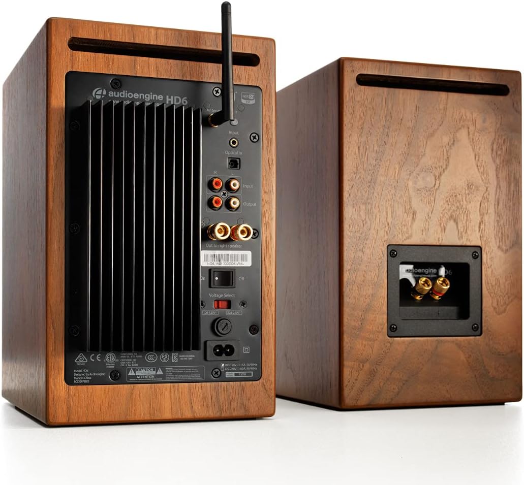PARLANTE AUDIOENGINE HD6 POWERED BOOKSHELF BLUETOOTH - 2