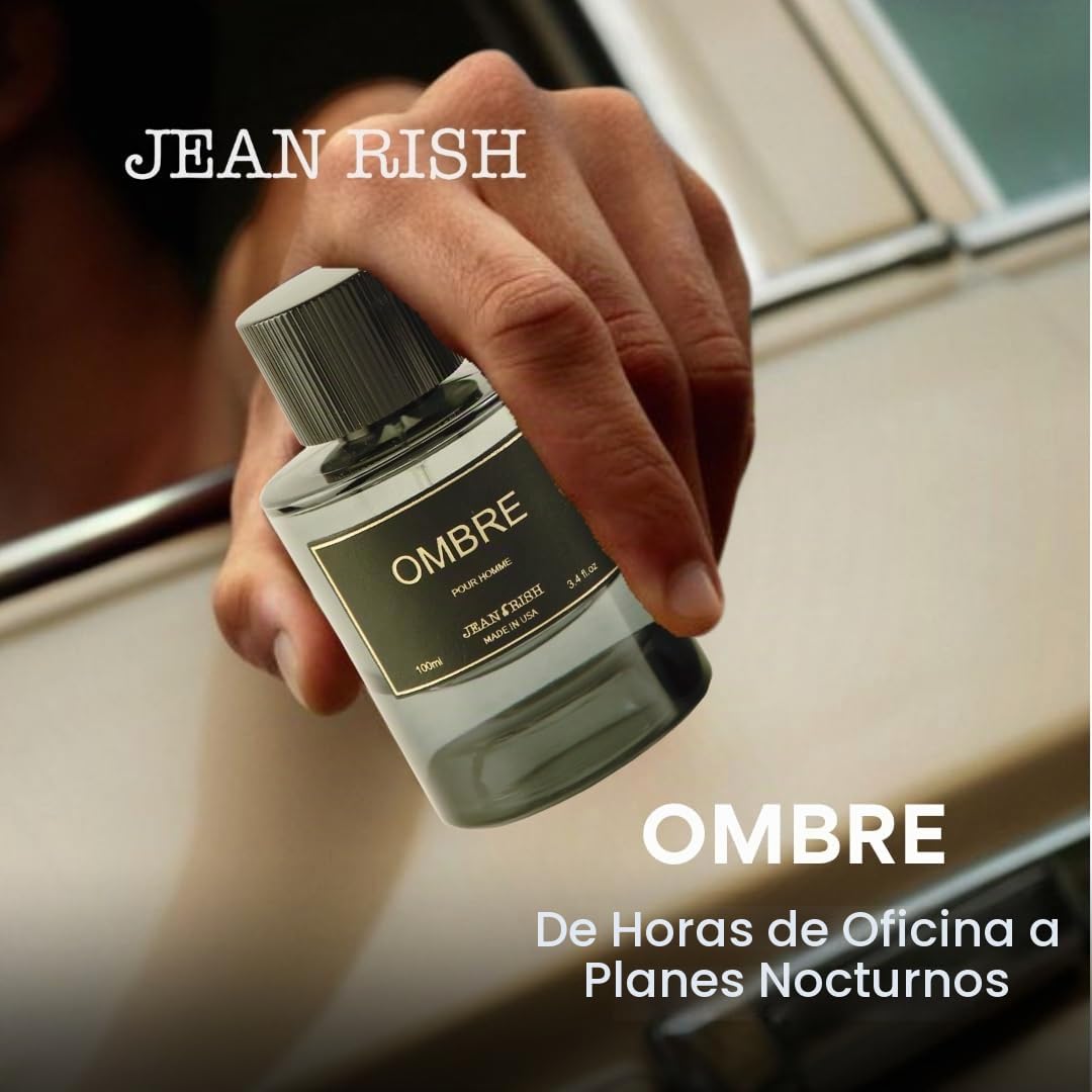 PERFUME JEAN RISH OMBRE EAU DE PARFUM PARA HOMBRE 100ML - 5