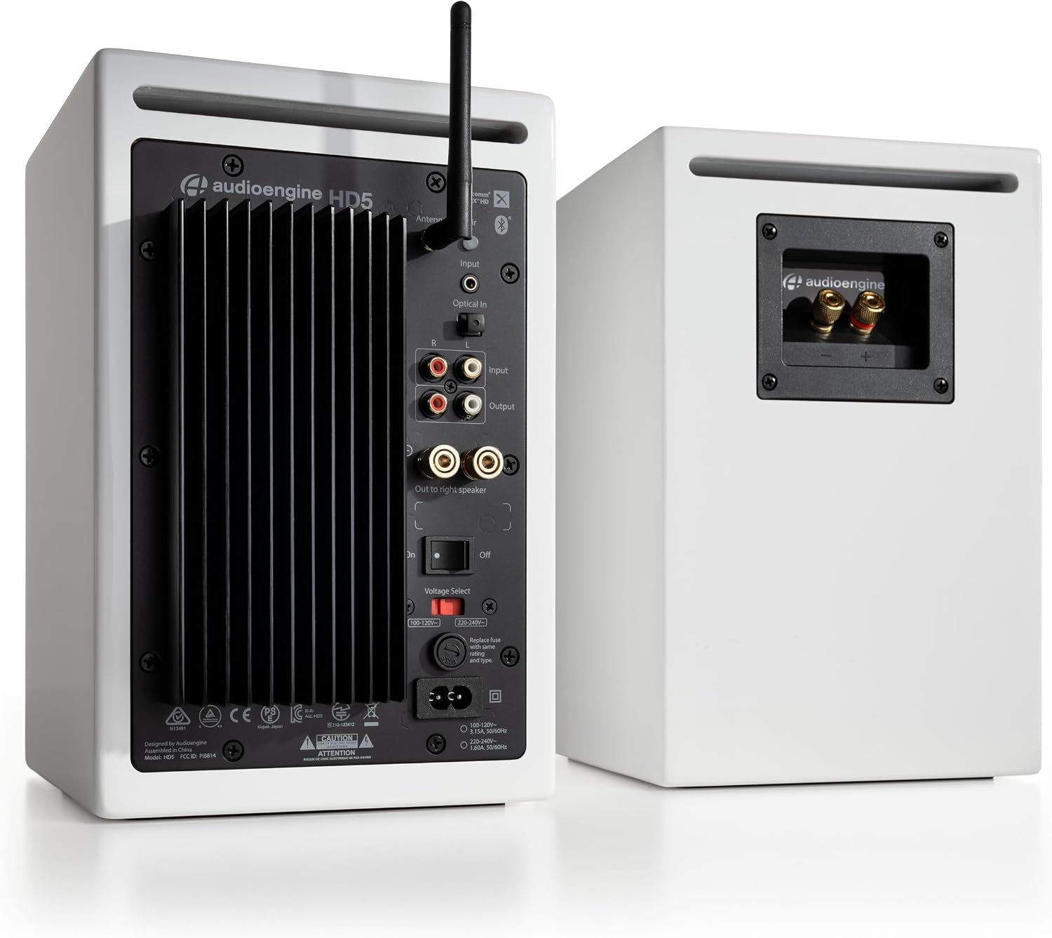 PARLANTE AUDIOENGINE HD5 POWERED BOOKSHELF BLUETOOTH 150W - 2