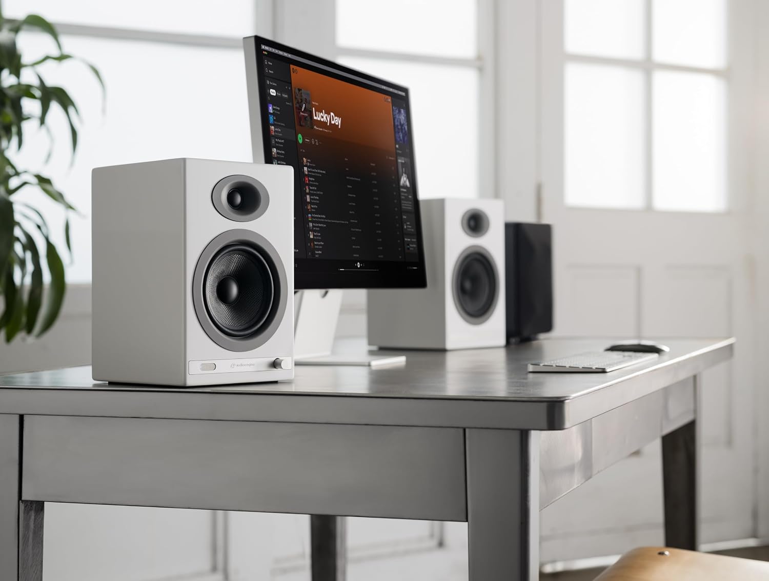 PARLANTE AUDIOENGINE HD5 POWERED BOOKSHELF BLUETOOTH 150W - 5