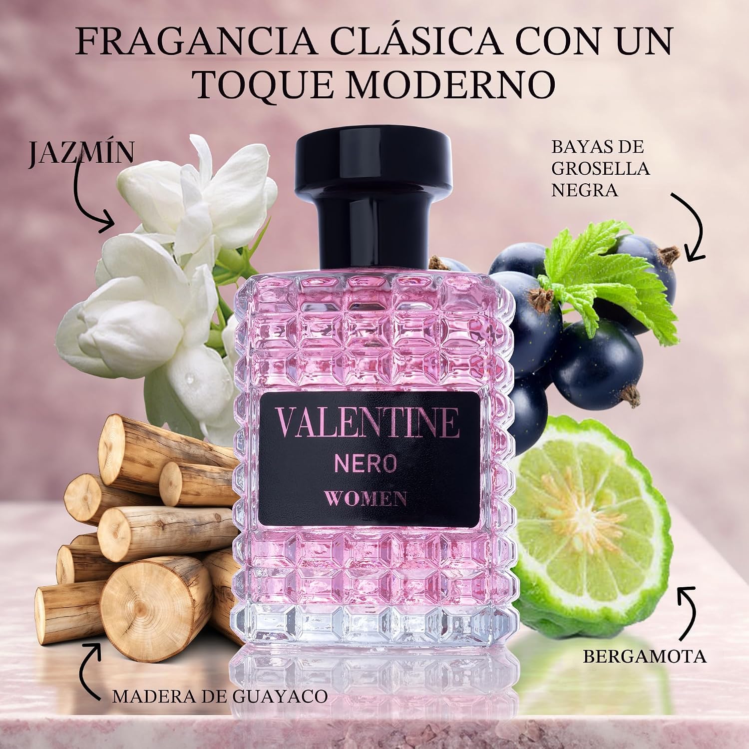 PERFUME URBAN COLLECTION VALENTINE FOR WOMEN EAU DE PARFUM 3.4 FL OZ - 2