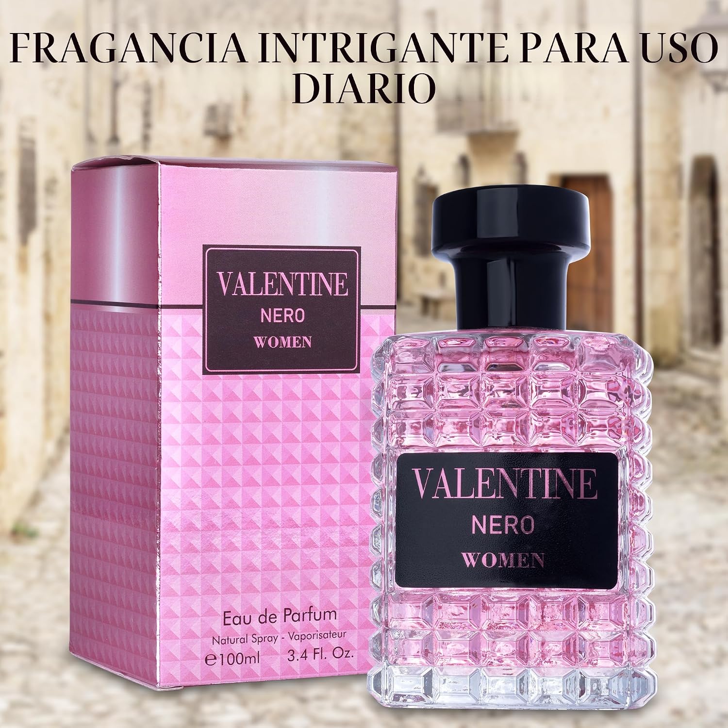 PERFUME URBAN COLLECTION VALENTINE FOR WOMEN EAU DE PARFUM 3.4 FL OZ - 4