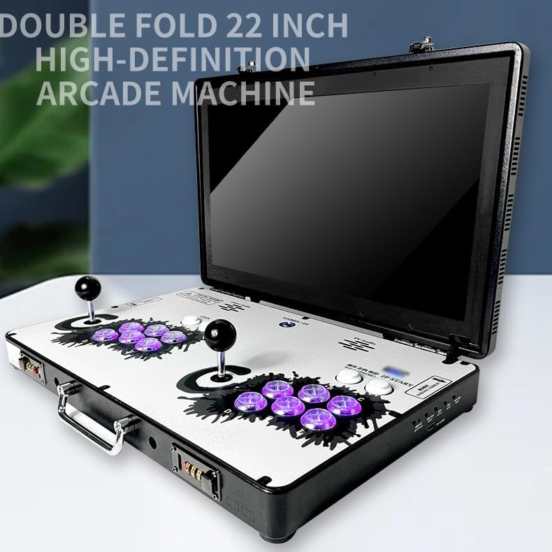 CONSOLA ARCADE PORTÁTIL WYGAMING 20000 EN 1 PANTALLA 22 PULGADAS METAL - 2