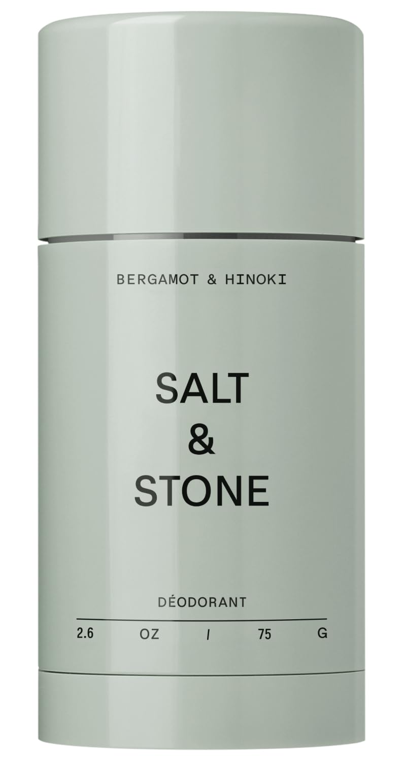 DESODORANTE SALT Y STONE SIN ALUMINIO BERGAMOTA E HINOKI 73 G - 1
