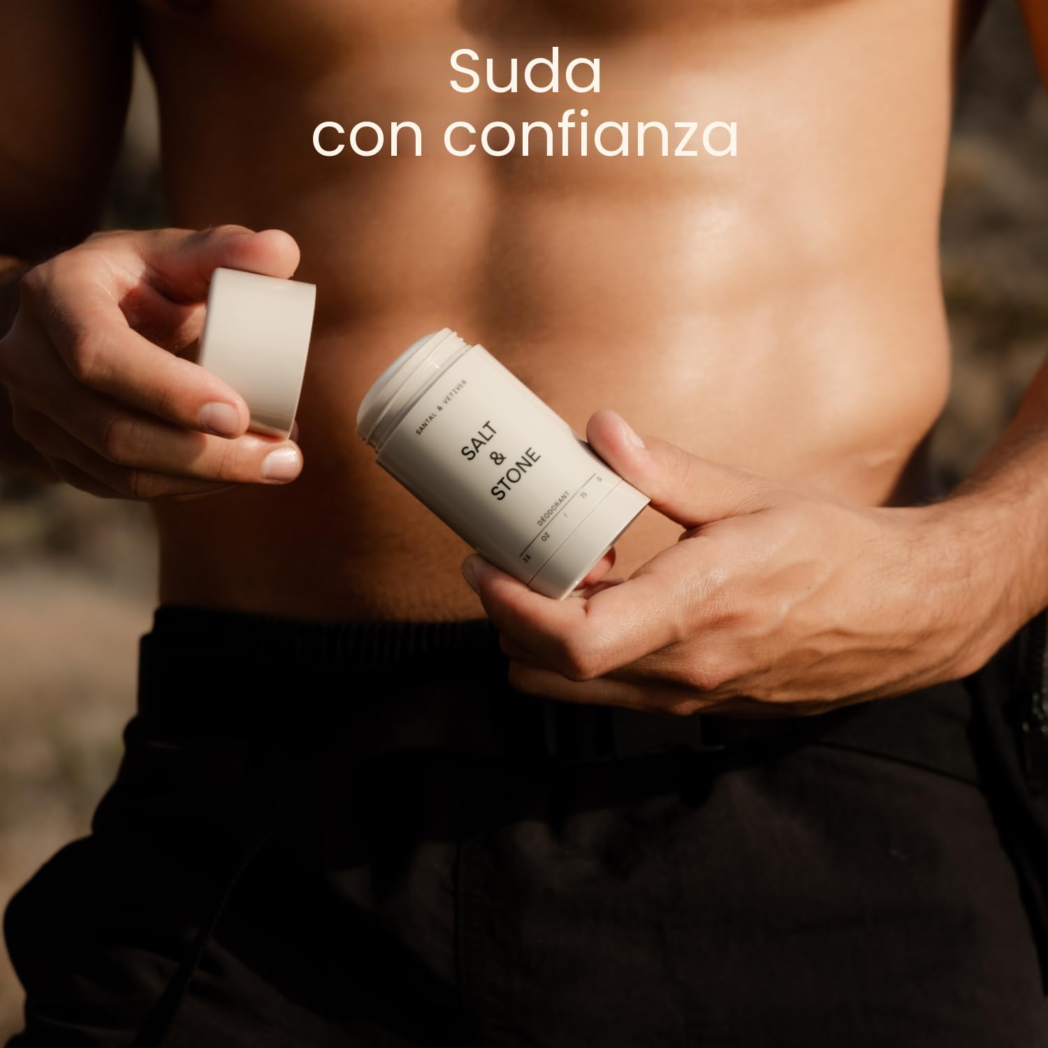 DESODORANTE SALT Y STONE SIN ALUMINIO SET TRÍO 2.6 OZ - 5