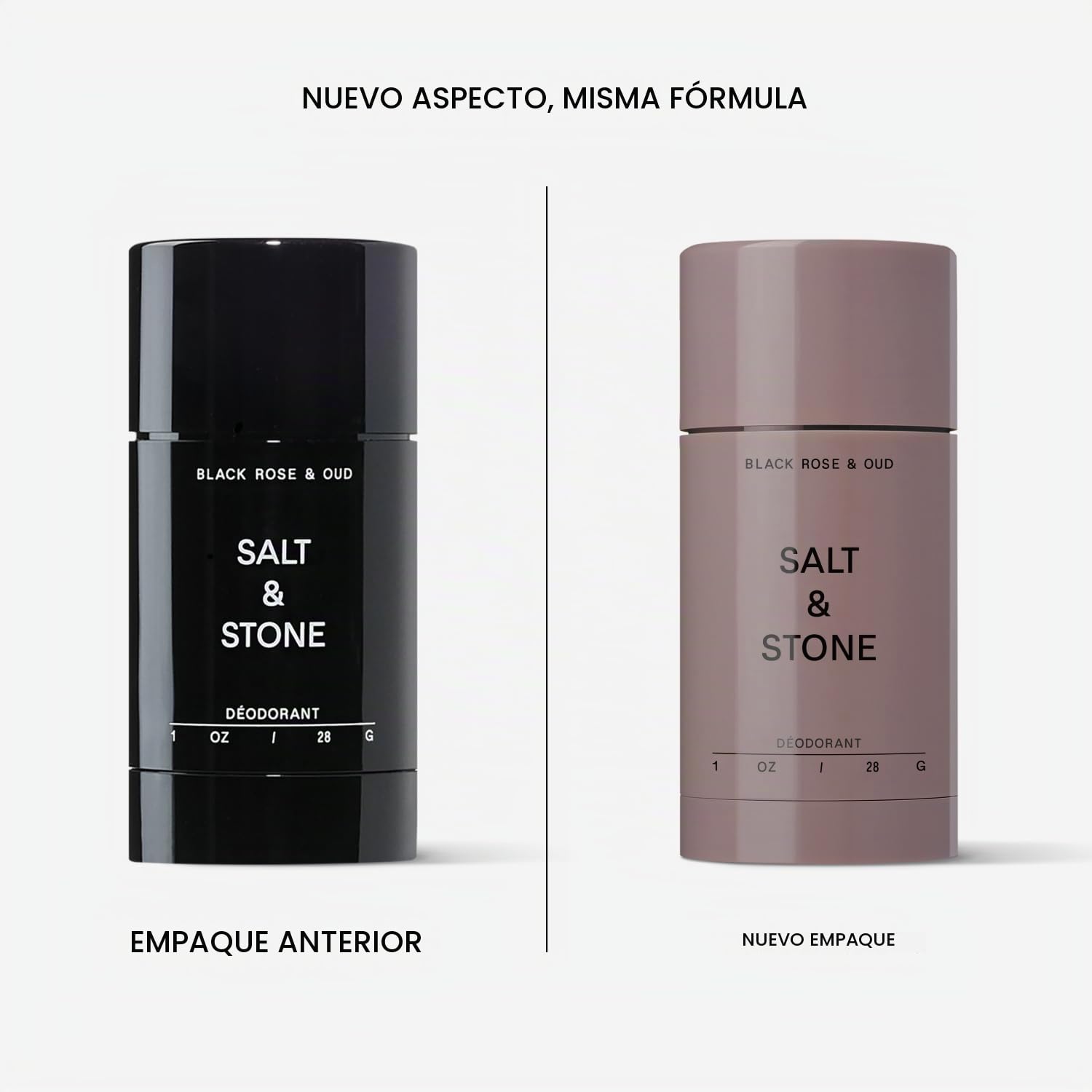 DESODORANTE SALT Y STONE SIN ALUMINIO SET DE VIAJE 4 UNIDADES DE 1 OZ - 4