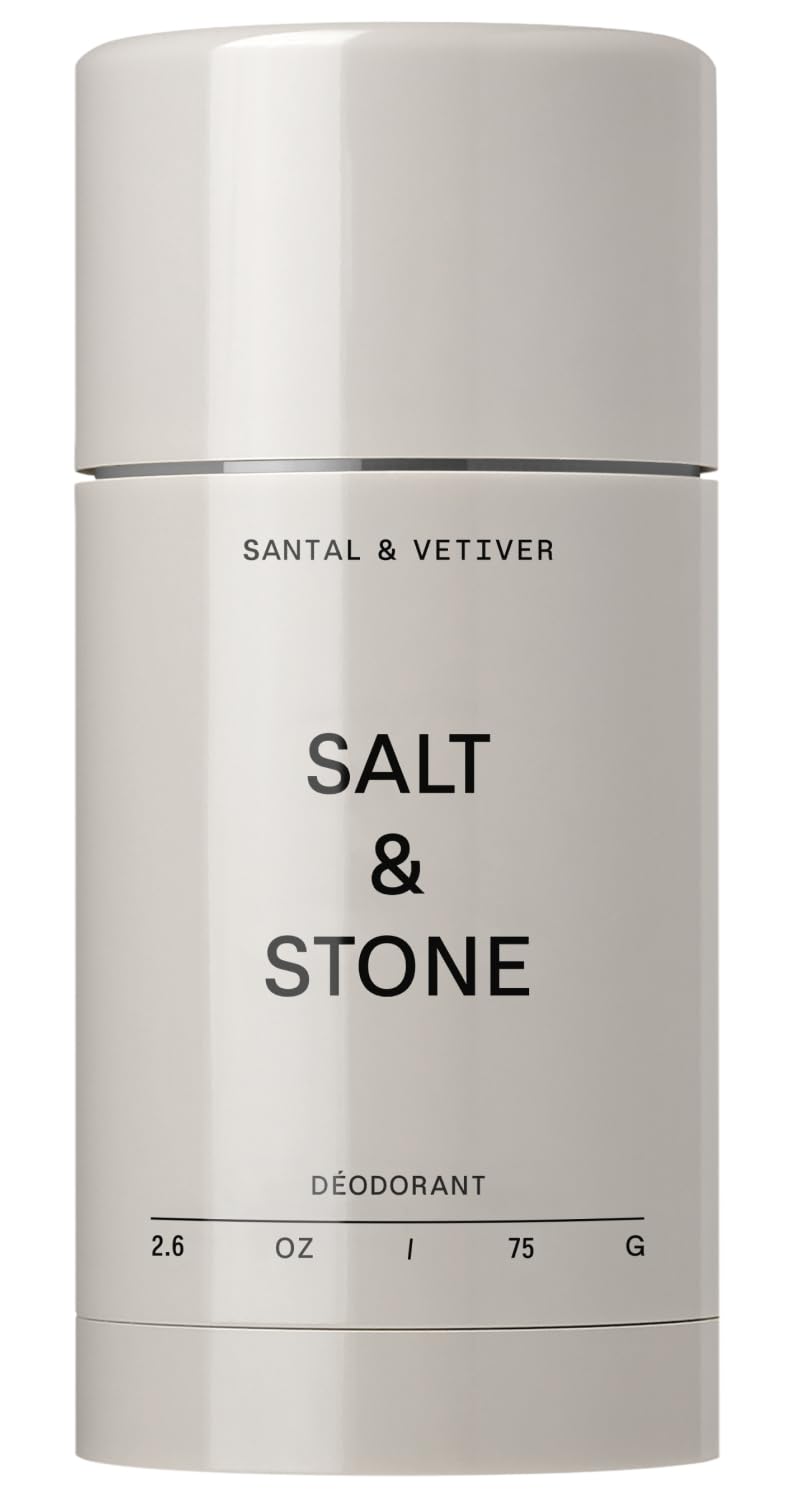 DESODORANTE SALT Y STONE SIN ALUMINIO SANTAL Y VETIVER 2.6 OZ - 1