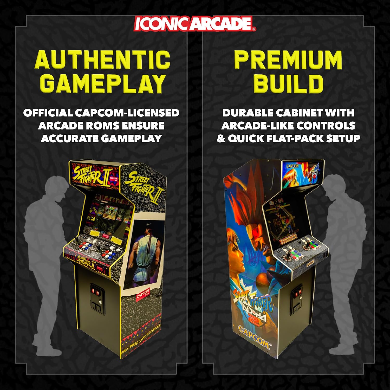 CONSOLA ARCADE STREET FIGHTER II THE WORLD WARRIOR XT ICONIC ARCADE - 4