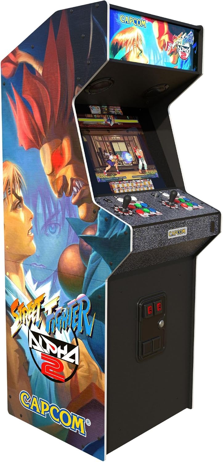 CONSOLA ARCADE STREET FIGHTER ALPHA 2 XT ESCALA 9/10 - 1