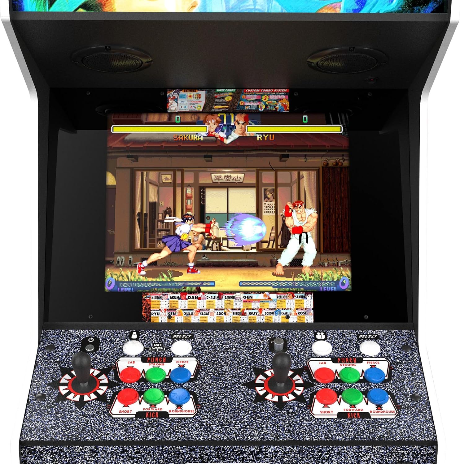 CONSOLA ARCADE STREET FIGHTER ALPHA 2 XT ESCALA 9/10 - 2