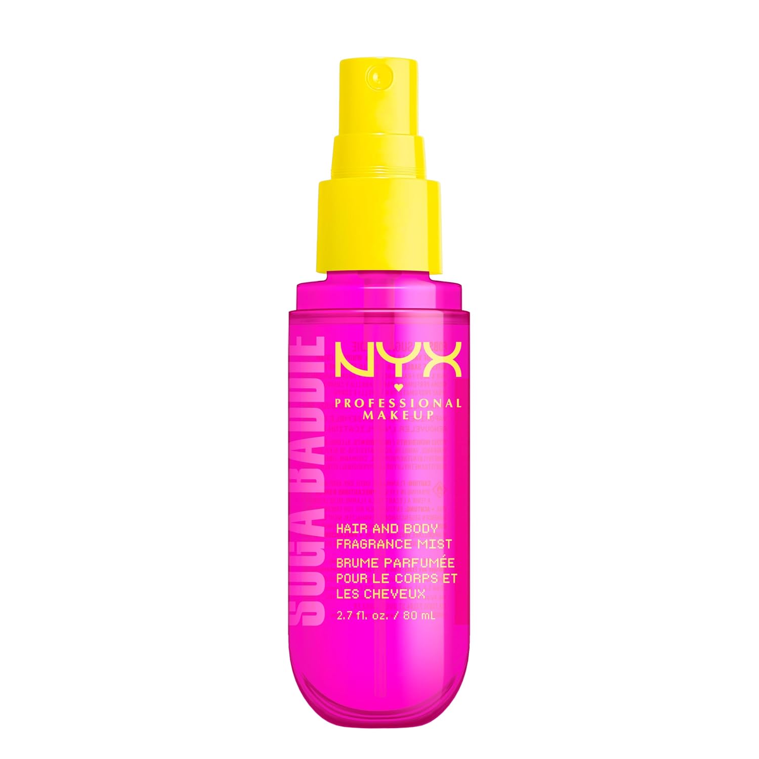 NYX PROFESSIONAL MAKEUP FAT OIL FRAGRANCE MIST SUGA BADDIE VAINILLA Y CREMA BATIDA 80ML - 5