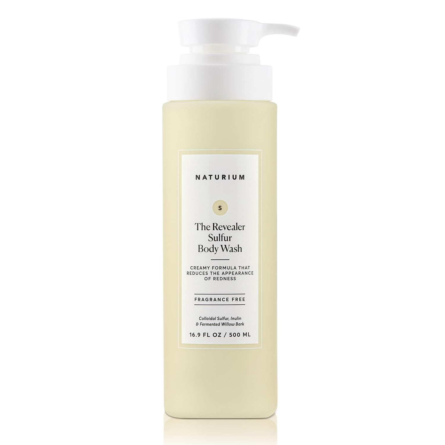 GEL DE DUCHA NATURIUM THE REVEALER CON AZUFRE, 500 ML - 1