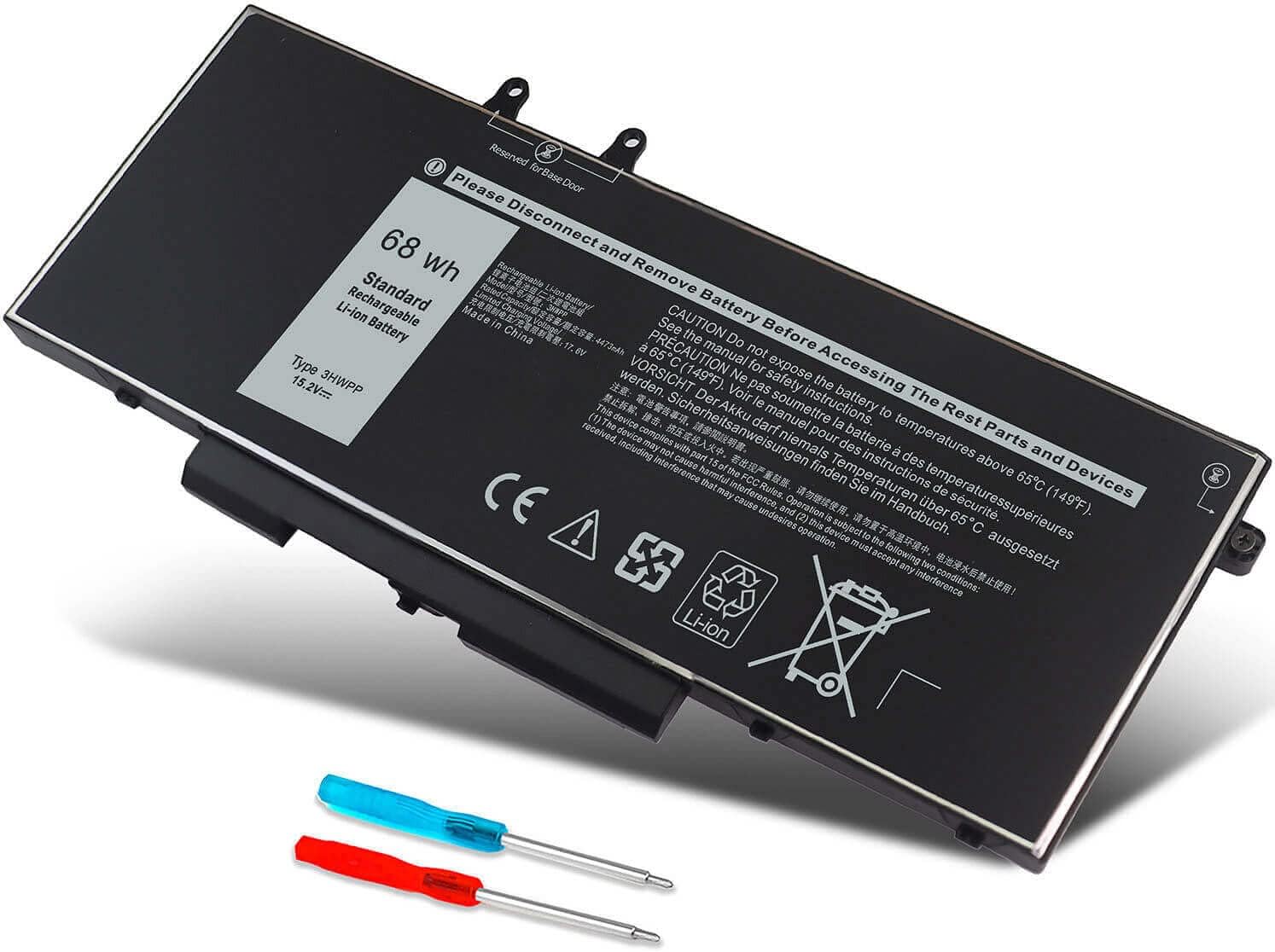 BATERÍA DE REEMPLAZO 68WH 3HWPP PARA DELL LATITUDE 5410 5510 5501 5401 5411 - 1