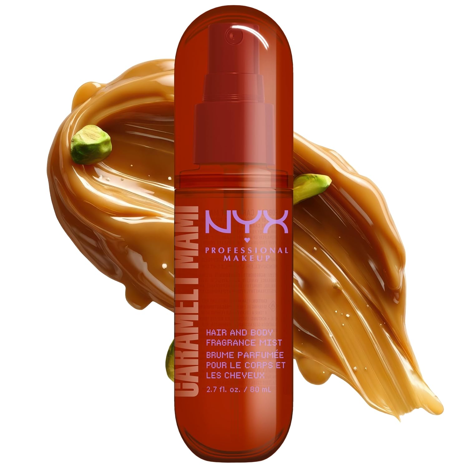 MIST CORPORAL NYX PROFESSIONAL MAKEUP FAT OIL FRAGRANCE CARAMELT MAMI 2.7 FL OZ - 1