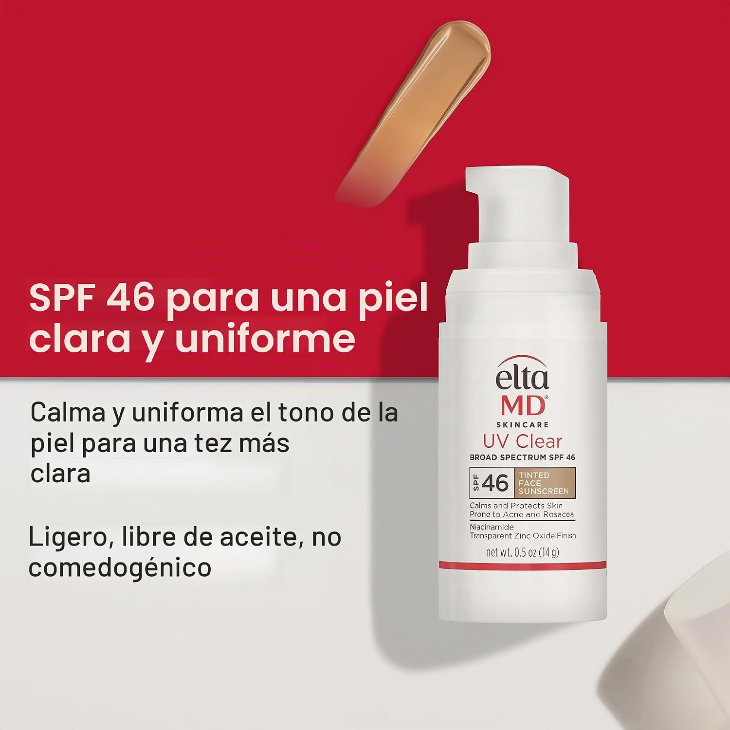 PROTECTOR SOLAR ELTAMD UV CLEAR FACIAL SPF 46 SIN ACEITE - 4