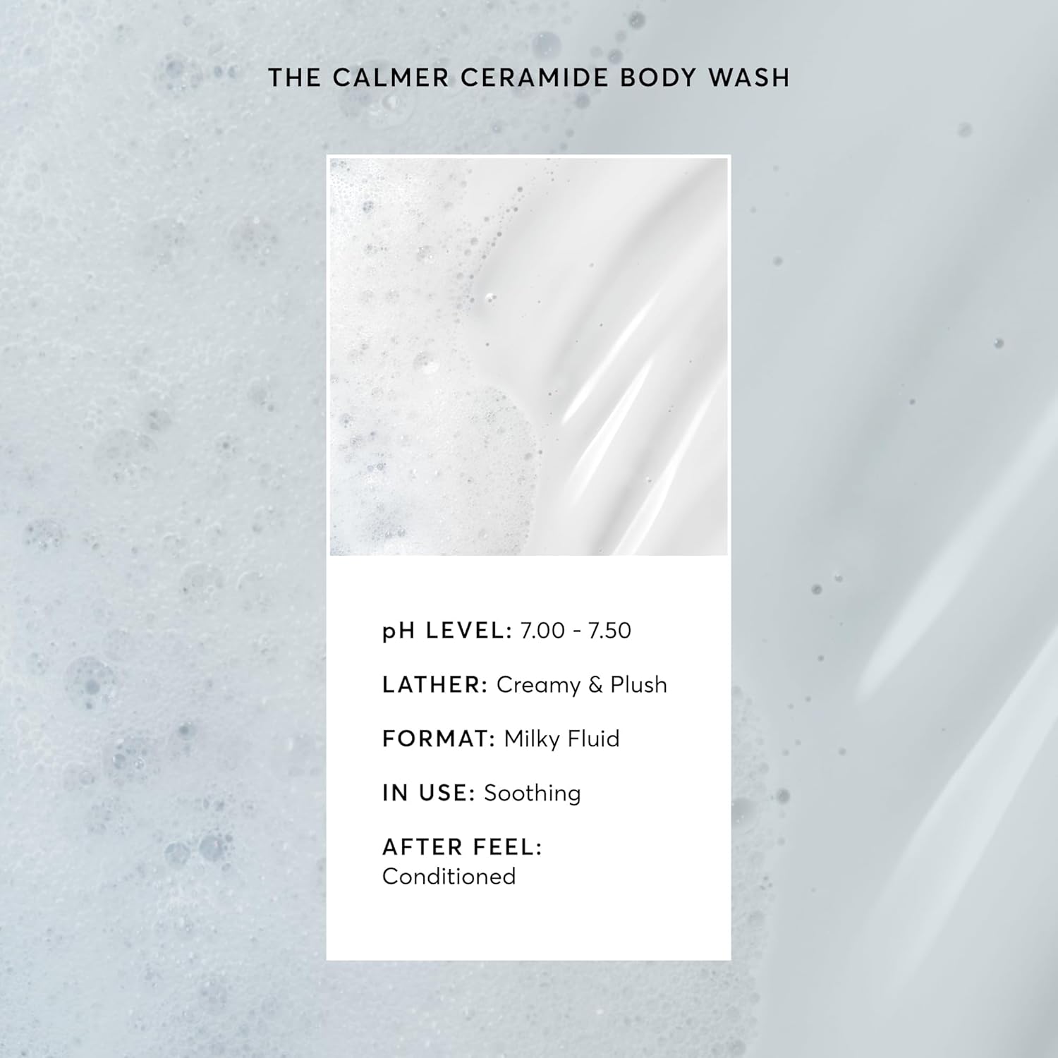 GEL DE DUCHA NATURIUM THE CALMER CERAMIDE SIN FRAGANCIA 16.9 OZ - 5