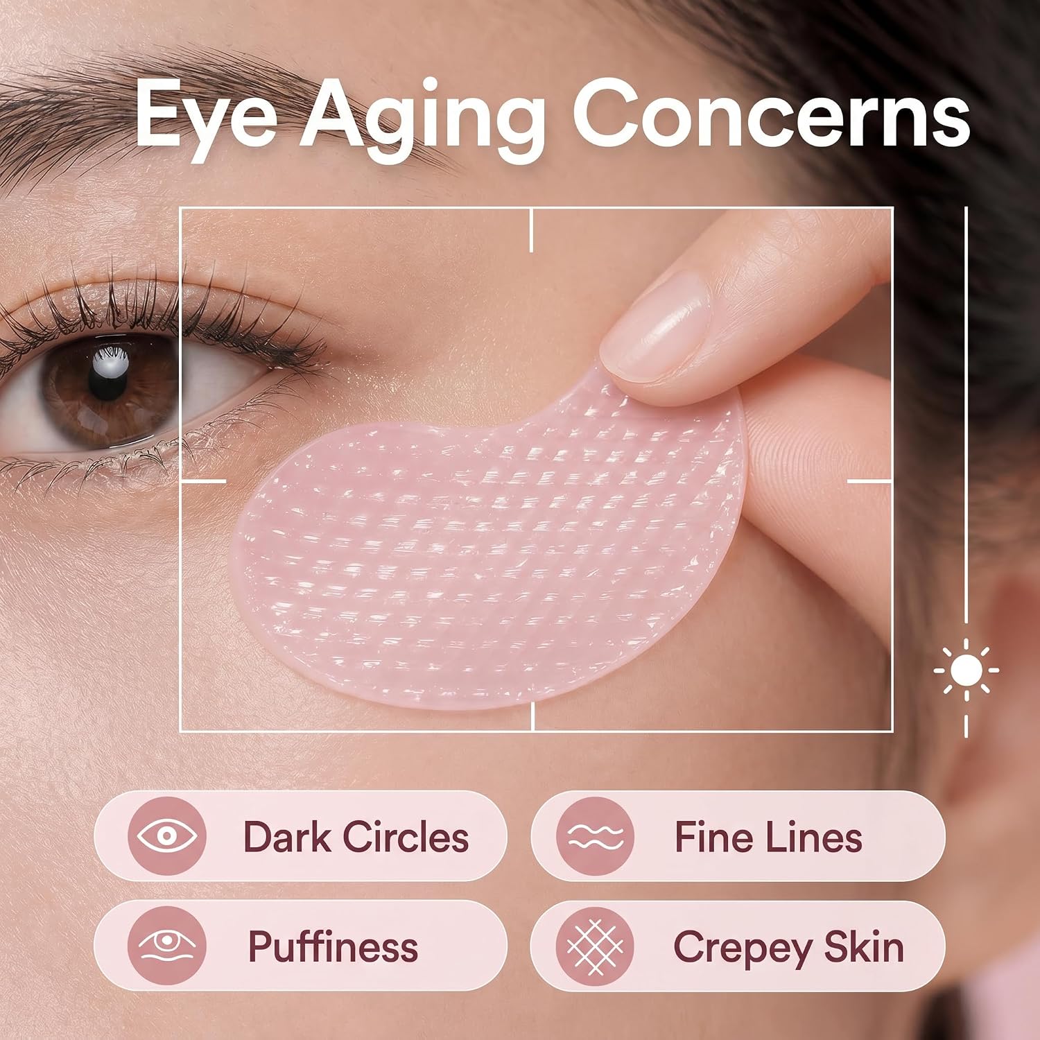 MASCARILLA PARCHES CONTORNO DE OJOS PDRN 5000PPM CON RETINAL Y COMPLEJO DE 10 PÉPTIDOS 60 PIEZAS - 2