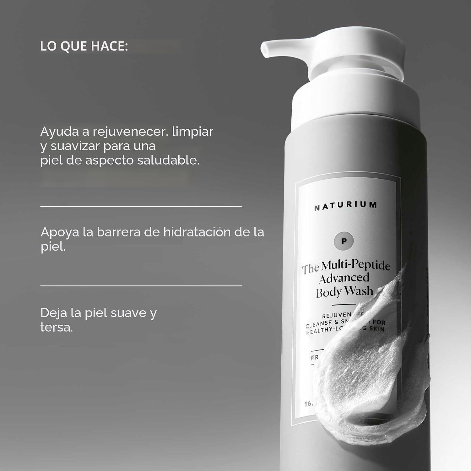 GEL DE DUCHA NATURIUM MULTI-PEPTIDE ADVANCED BODY WASH 500 ML - 5