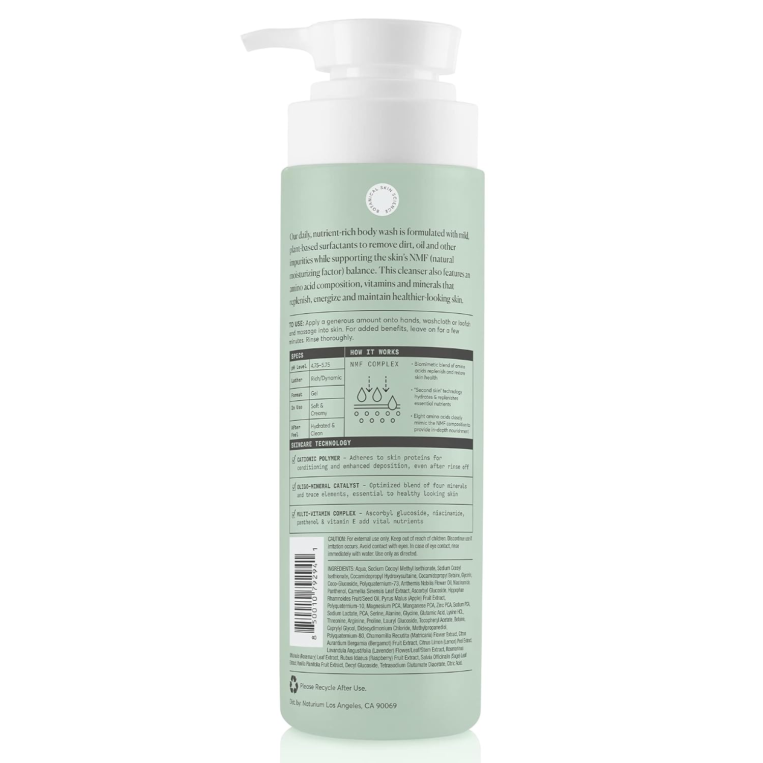GEL DE DUCHA NATURIUM MULTI-VITAMIN DAILY NUTRIENTS 16.9 OZ - 3