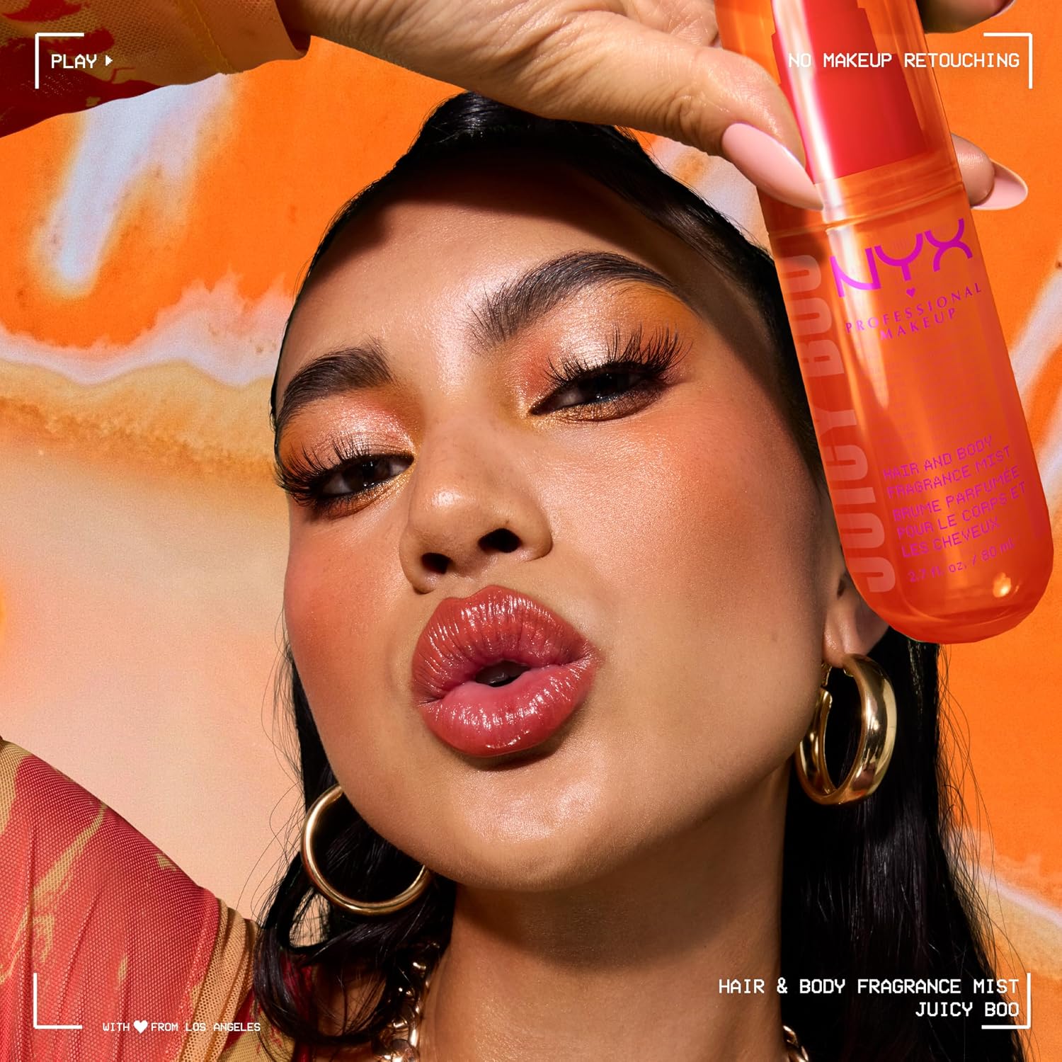 NYX PROFESSIONAL MAKEUP FAT OIL FRAGRANCE MIST JUICY BOO 2.7 FL OZ - 2