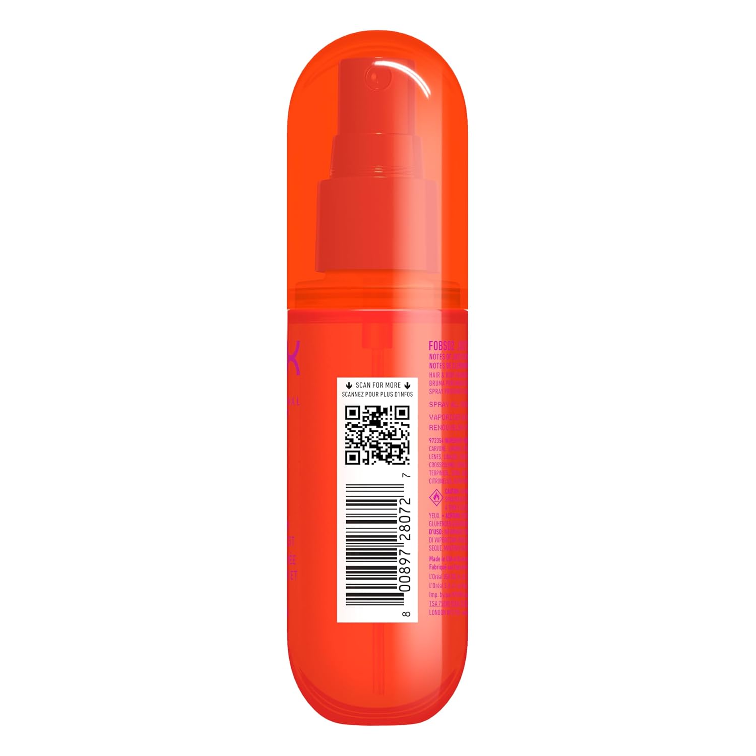 NYX PROFESSIONAL MAKEUP FAT OIL FRAGRANCE MIST JUICY BOO 2.7 FL OZ - 5