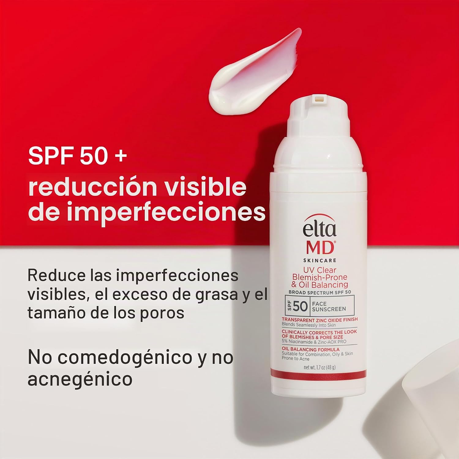 PROTECTOR SOLAR ELTAMD UV CLEAR FACIAL SPF 50 SIN ACEITE - 3