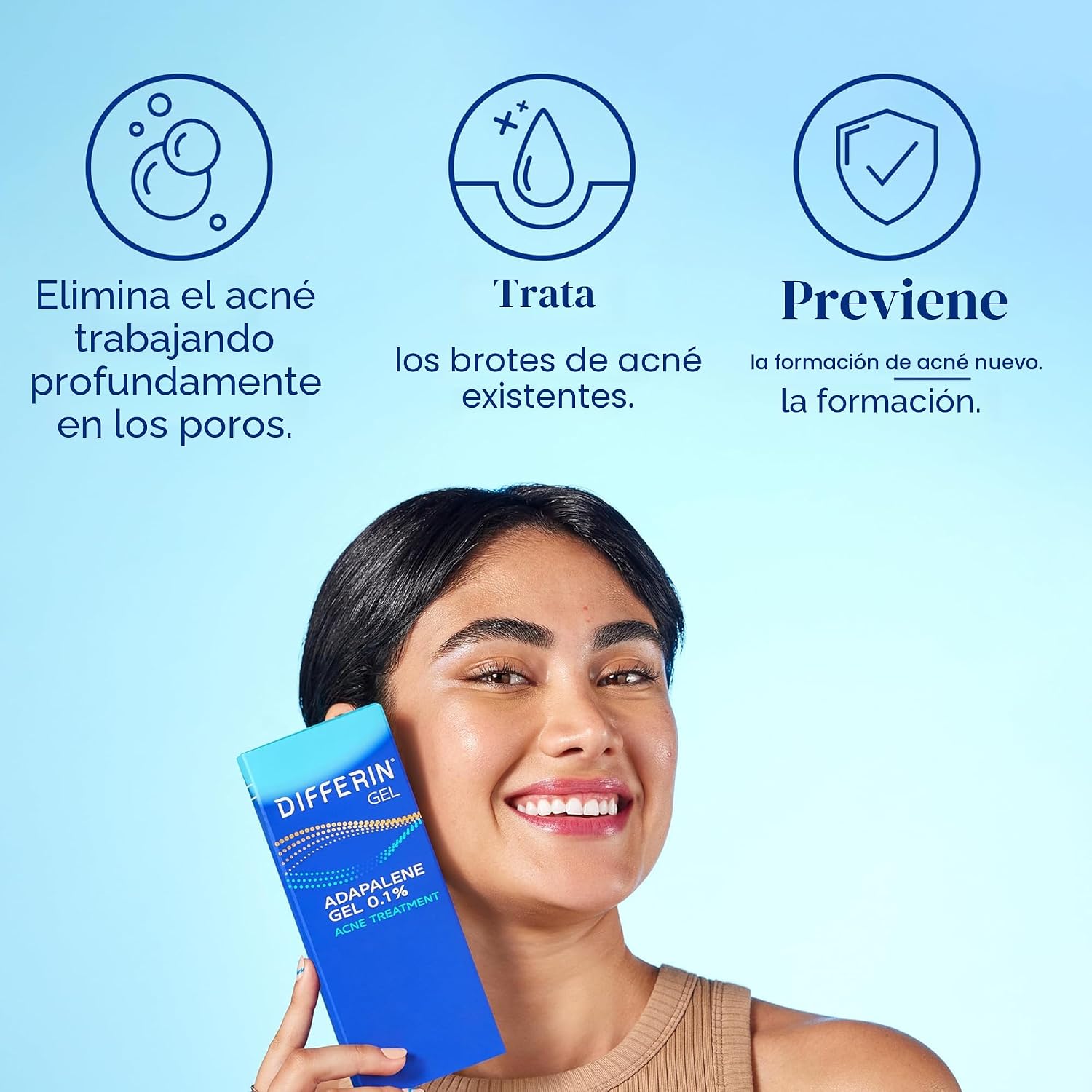 GEL TRATAMIENTO ANTIACNÉ DIFFERIN ADAPALENO 0.1% 15G PACK 2 TUBOS - 3