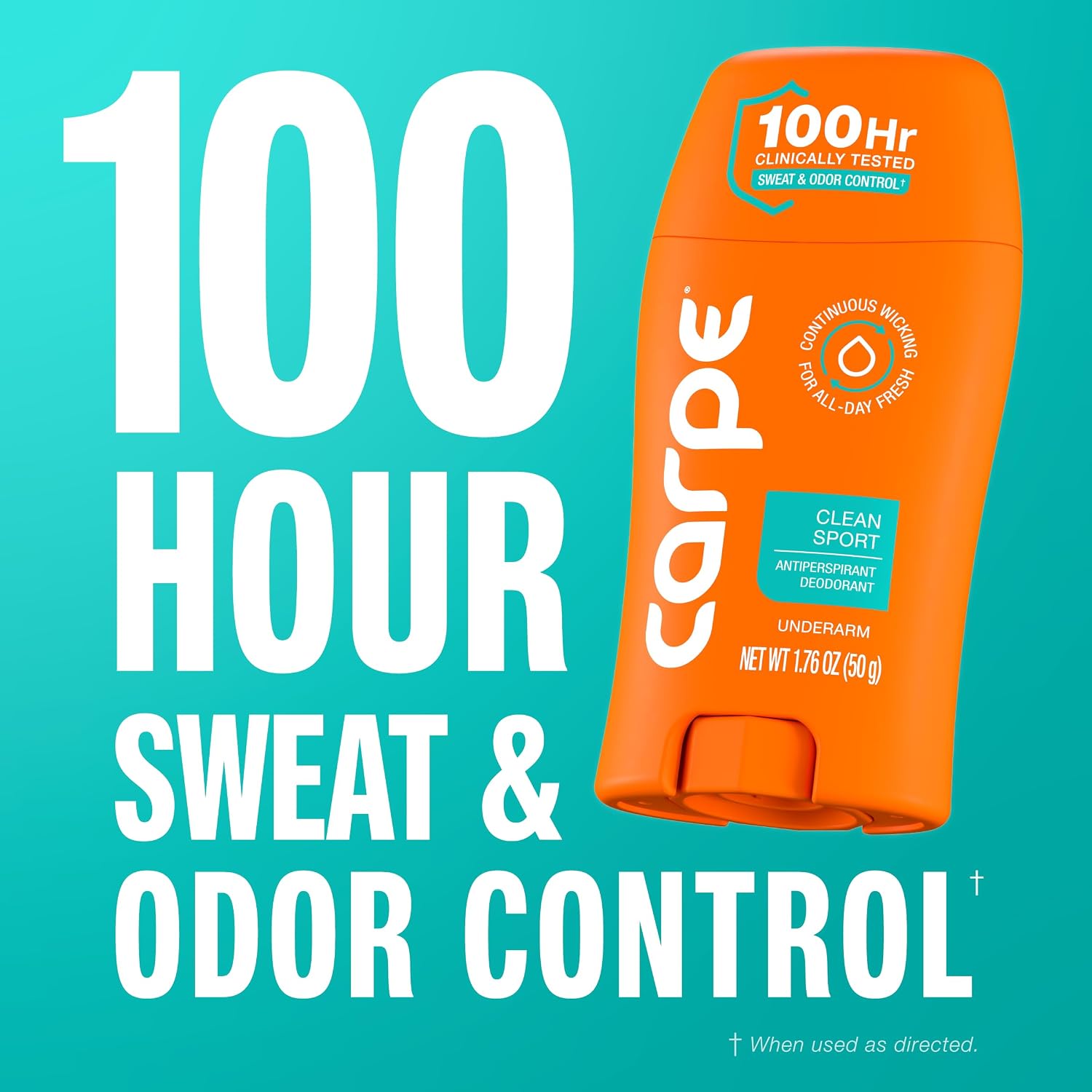 DESODORANTE ANTITRANSPIRANTE CARPE 100 HORAS CLEAN SPORT PACK 3 UNIDADES PARA HOMBRE - 4