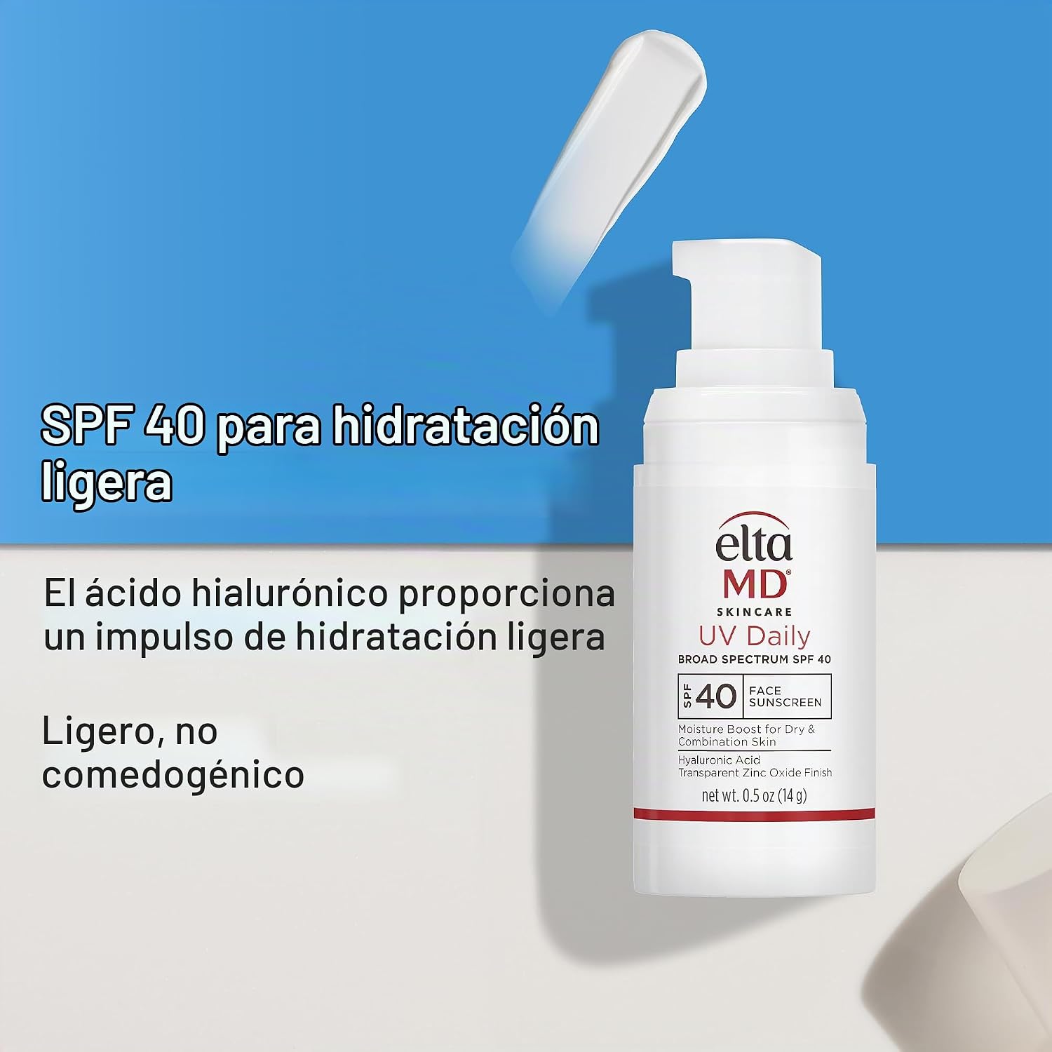 PROTECTOR SOLAR ELTAMD UV DAILY FACE SUNSCREEN MOISTURIZER SPF 40 CON ÓXIDO DE ZINC - 4