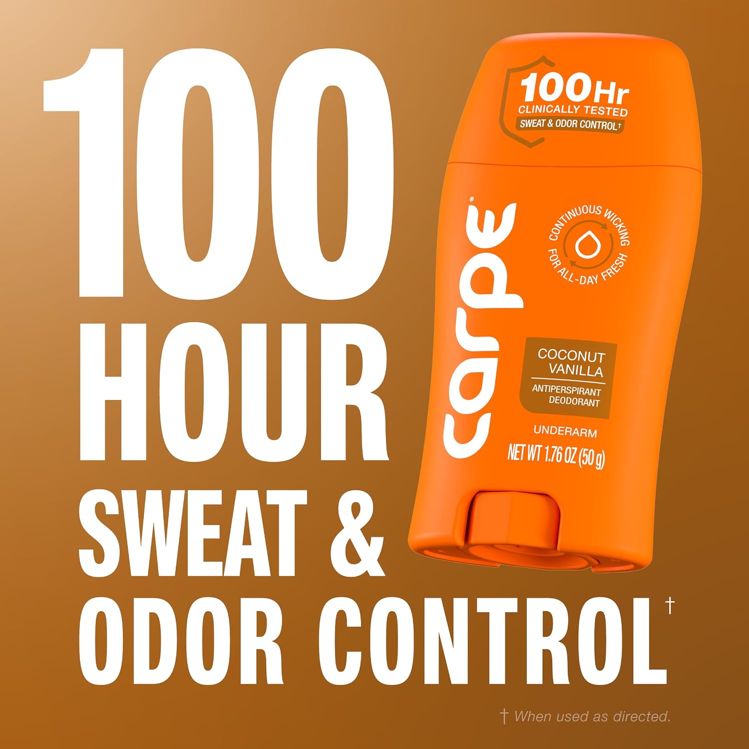 DESODORANTE ANTITRANSPIRANTE CARPE PARA MUJER COCONUT VANILLA 100 HORAS - 4