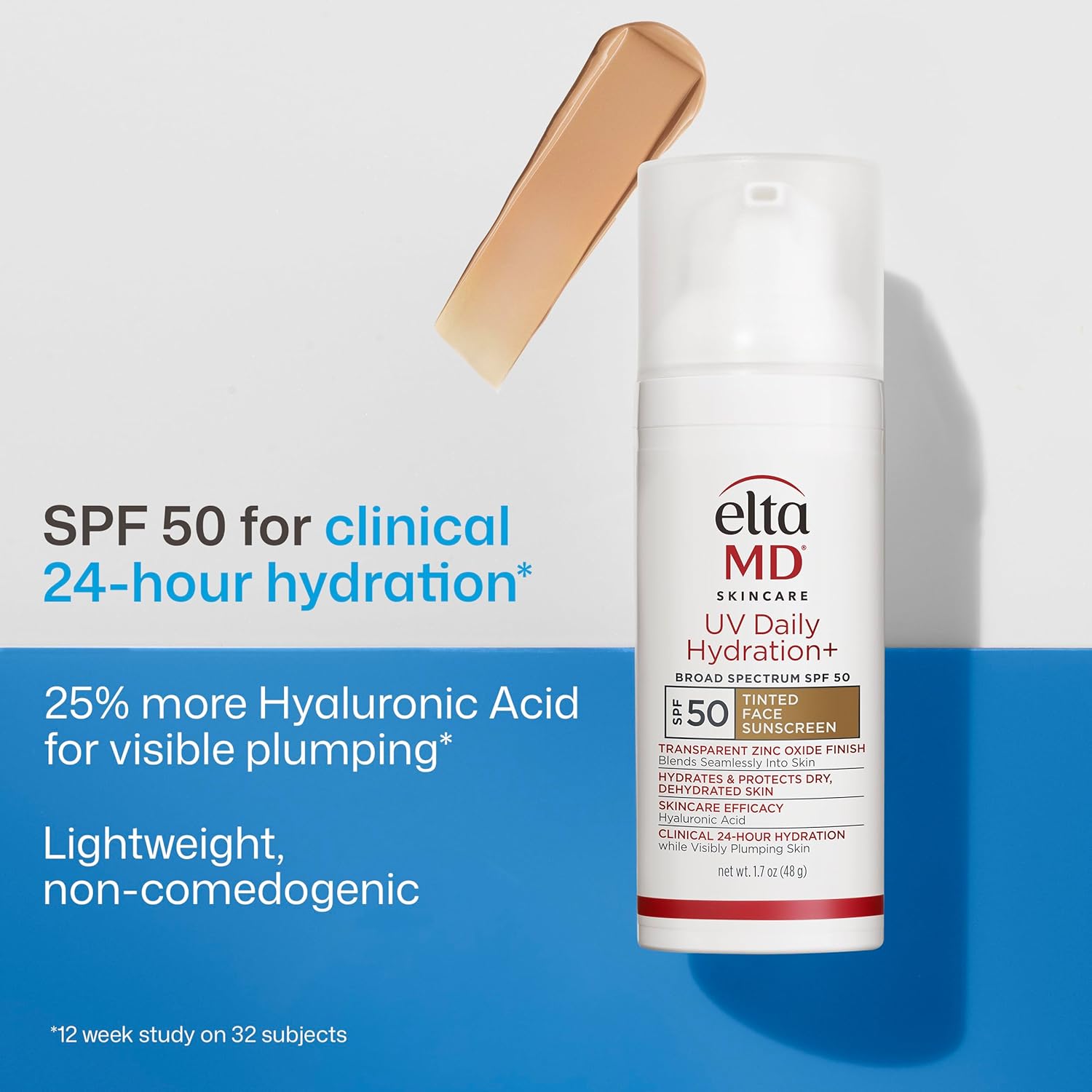 PROTECTOR SOLAR ELTAMD UV DAILY HYDRATION+ ROSTRO SPF 50 ÓXIDO DE ZINC - 2