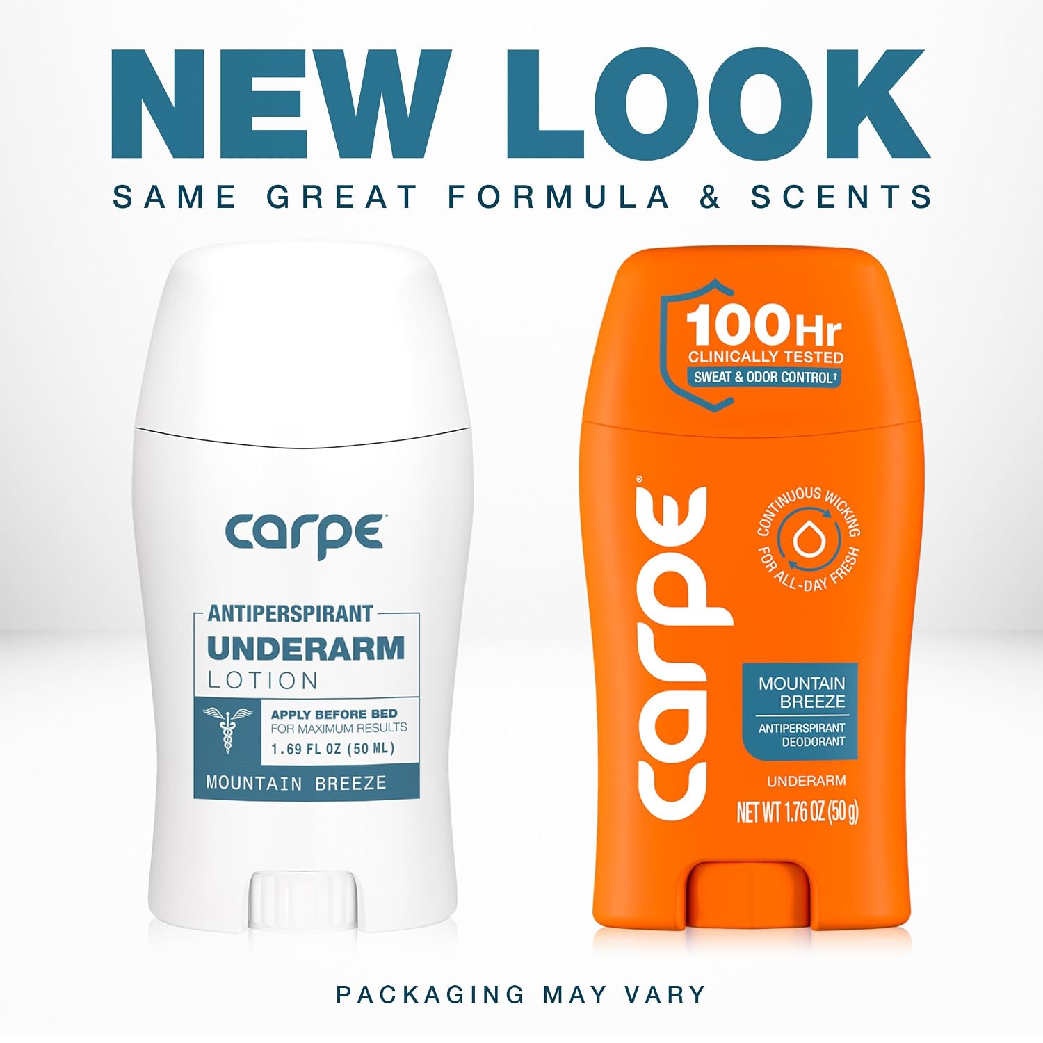 DESODORANTE ANTITRANSPIRANTE CARPE 100 HORAS MOUNTAIN BREEZE PACK 2 - 2