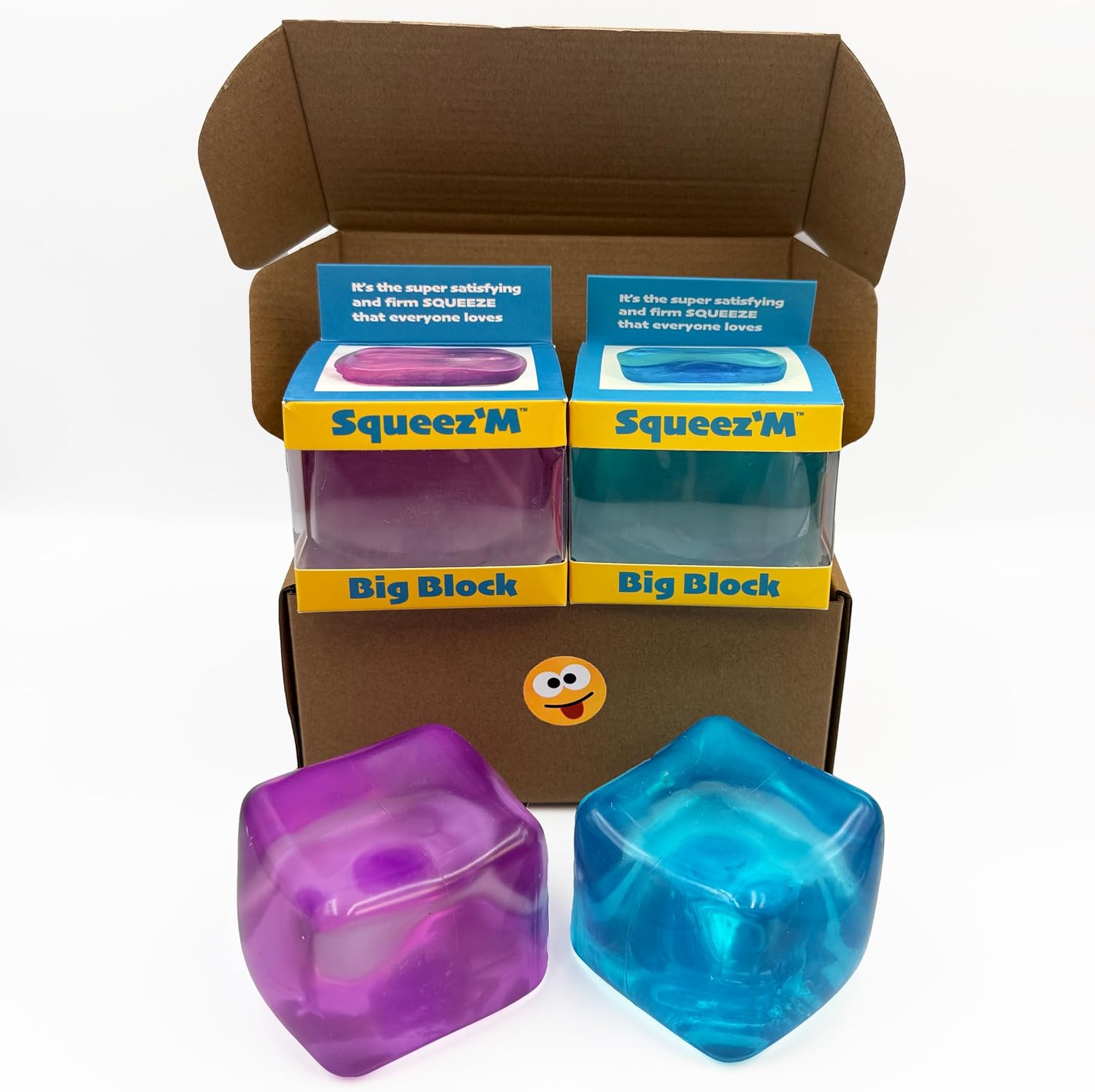 CUBO ANTIESTRES BIG BLOCK SQUEEZ'M 2 PACK - 1