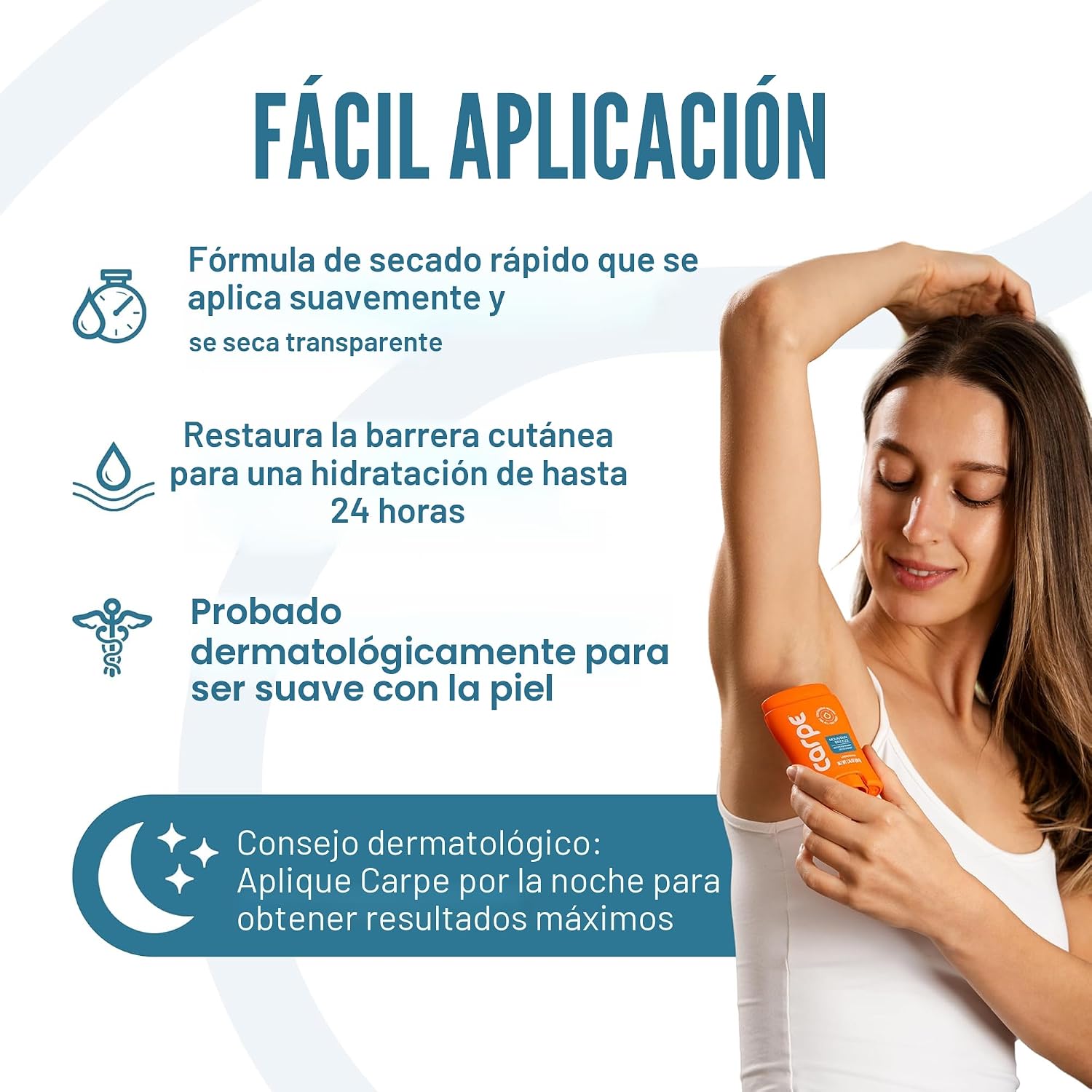 DESODORANTE ANTIPERSPIRANTE CARPE 100 HORAS MOUNTAIN BREEZE PACK 3 - 4