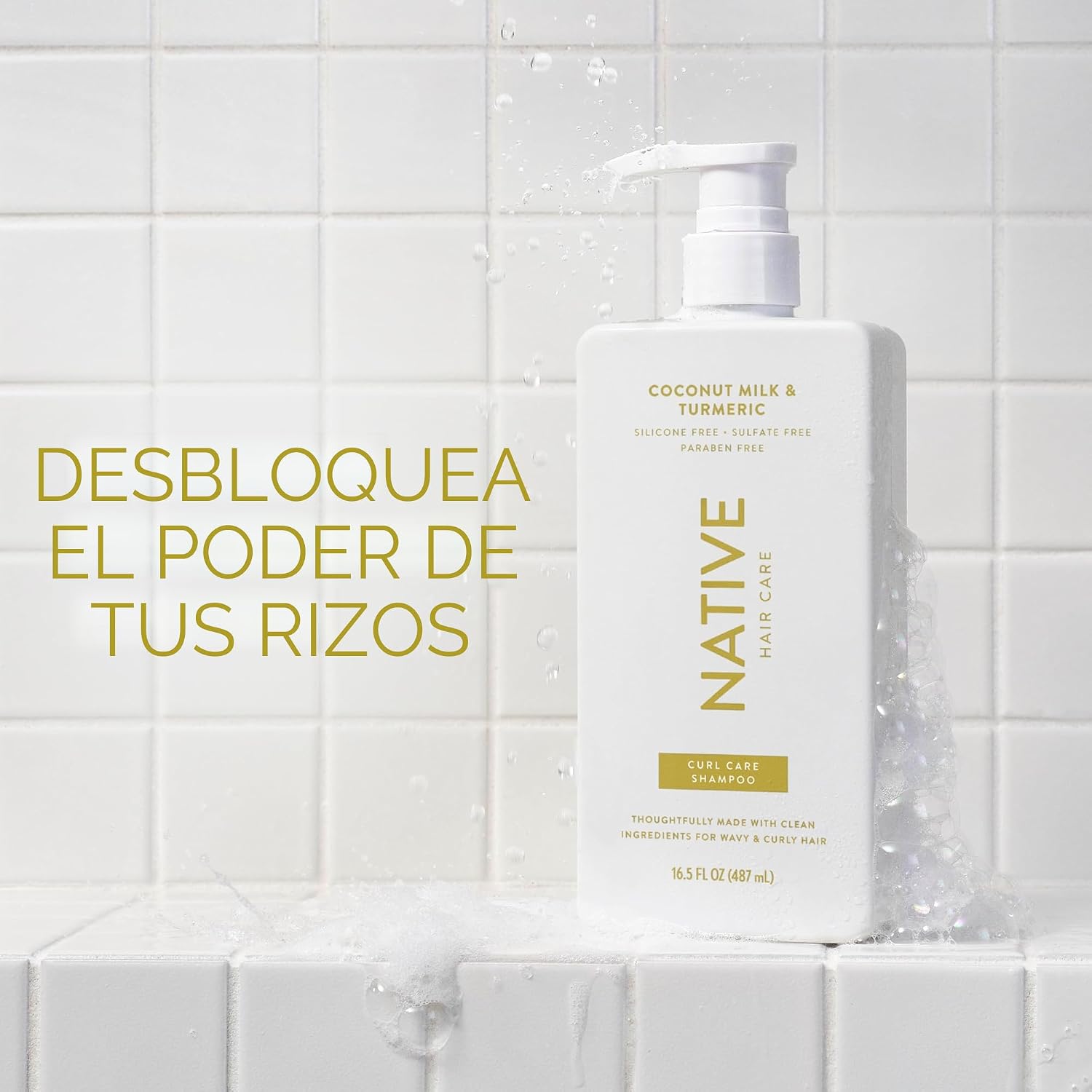 SET DE CHAMPÚ Y ACONDICIONADOR NATIVE COCONUT Y TURMERIC PARA TODO TIPO DE CABELLO - 2