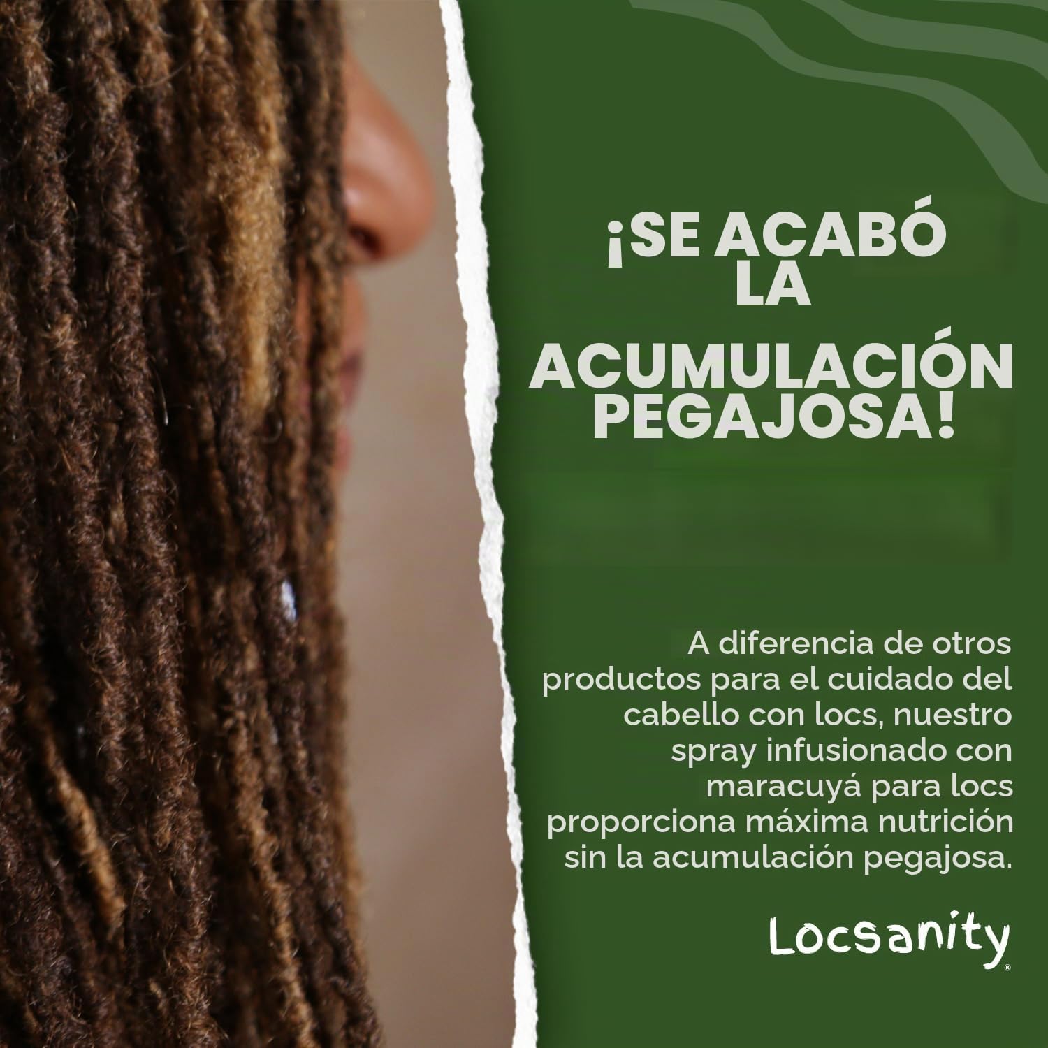 SPRAY HIDRATANTE LOCSANITY PASSION FRUIT PARA LOCS Y DREADLOCKS 8 FL OZ - 4