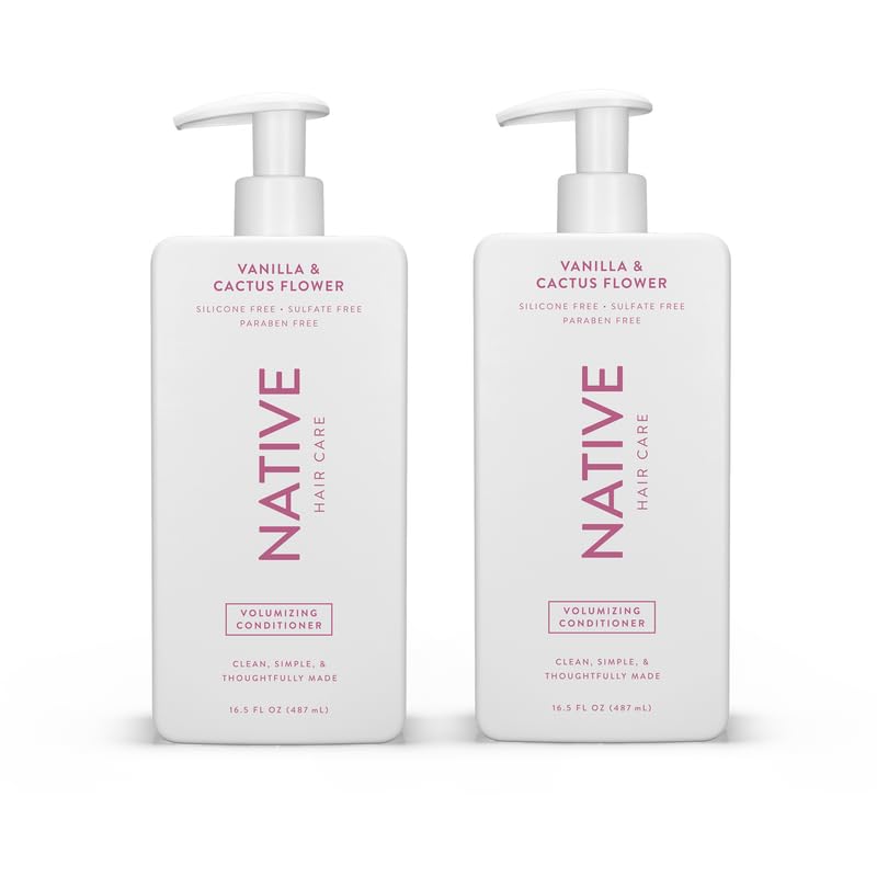 ACONDICIONADOR VOLUMINIZADOR NATIVE VAINILLA Y FLOR DE CACTUS PACK 2 X 16.5 FL OZ - 1