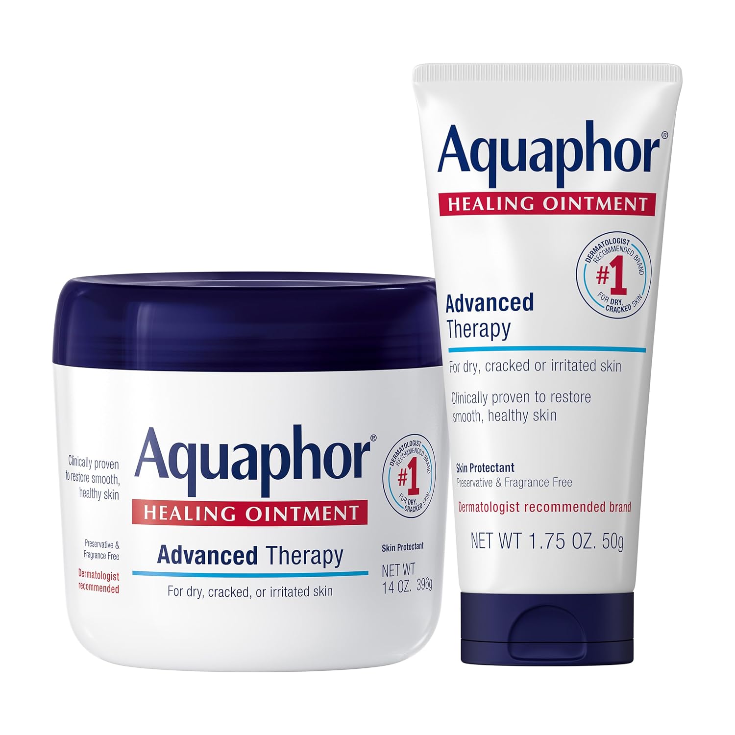 AQUAPHOR ADVANCED THERAPY HEALING OINTMENT SET 2 PIEZAS - 1