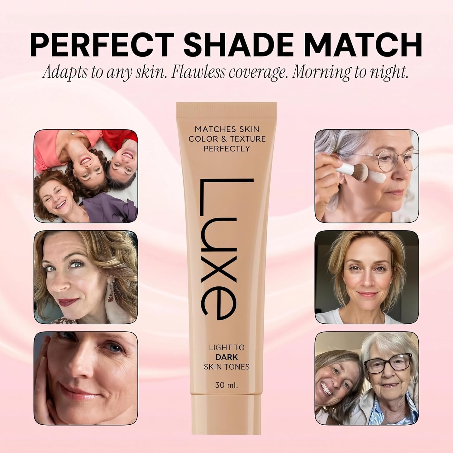 BASE DE MAQUILLAJE LUXE COLOR CHANGING FOUNDATION LIGHT - 5