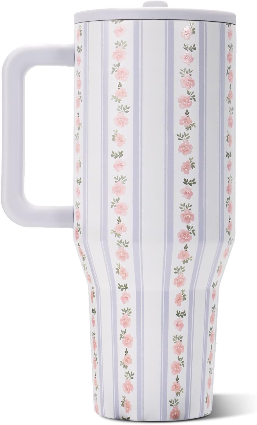 TERMO HYDROJUG TRAVELER 40OZ CON ASA Y POPOTE, PRIMROSE - 2