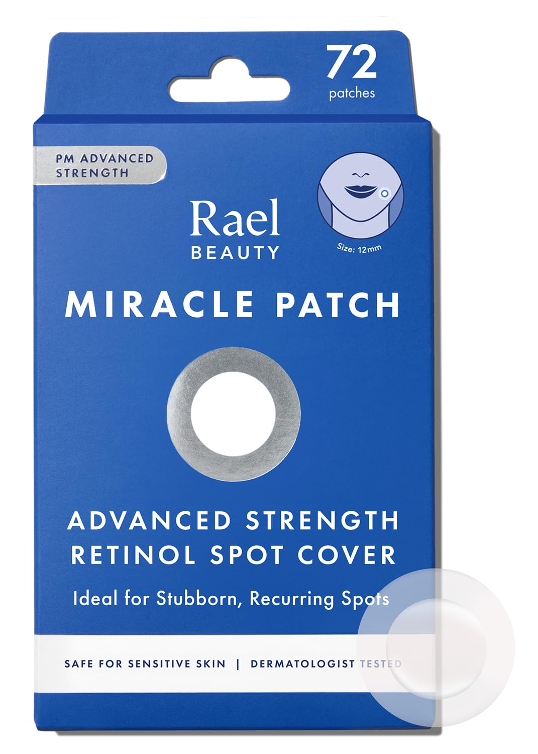MASCARILLA FACIAL RAEL MIRACLE RETINOL PM SPOT COVER HIDROCLOIDE ANTIACNÉ 72 PARCHES - 1