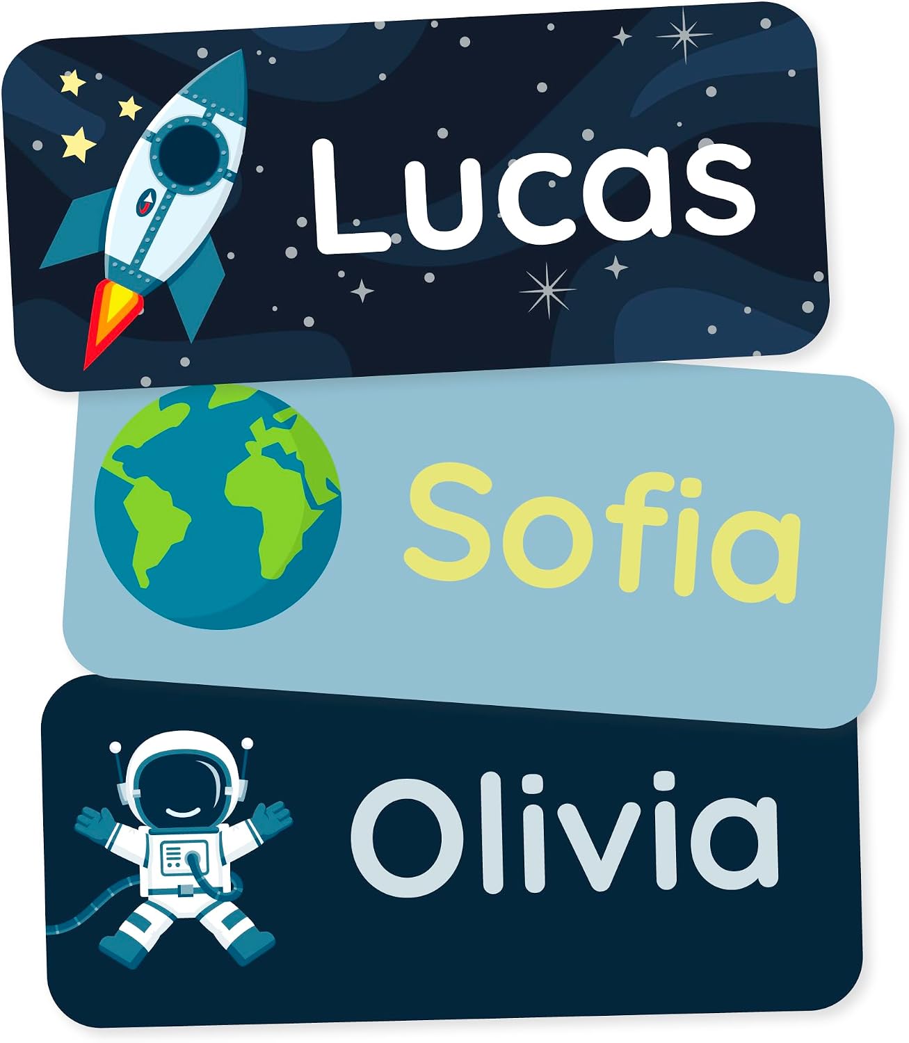 ETIQUETAS PERSONALIZADAS PARA NIÑOS TEDDYLABELS BUNDLE DE 180 UNIDADES - 1