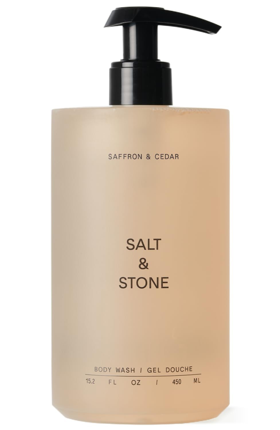 GEL DE DUCHA SALT Y STONE AZAFRÁN Y CEDRO 15.2 FL OZ - 1