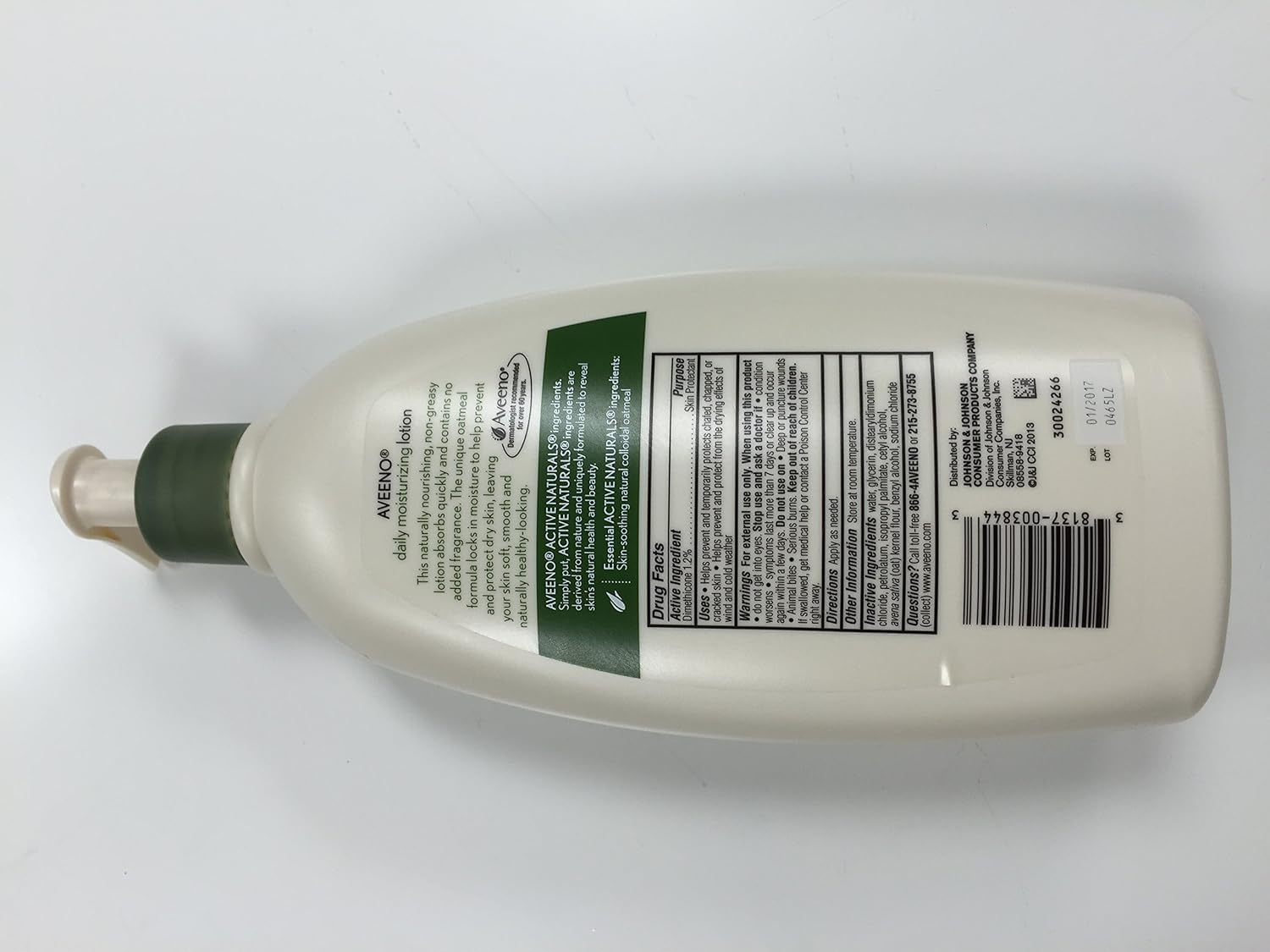 LOCIÓN CORPORAL AVEENO DAILY MOISTURIZING 18 FL OZ PACK DE 3 - 2