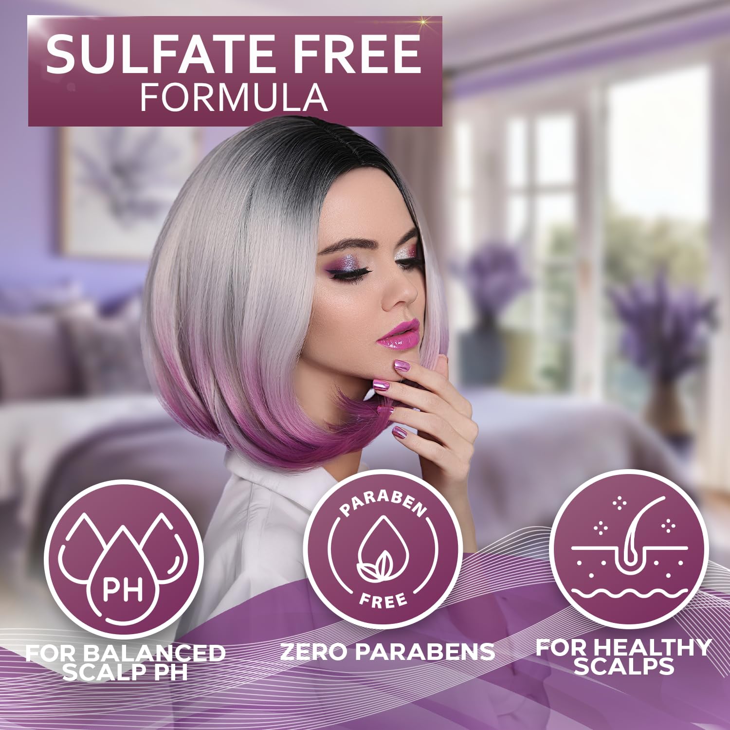 SET DE SHAMPOO Y ACONDICIONADOR BELLISSO COLOR SAFE CON PROTECCIÓN ANTIDECOLORACIÓN - 3