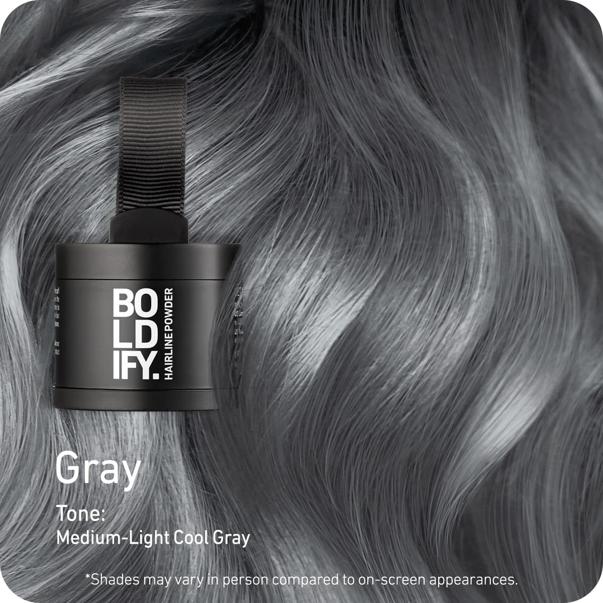 POLVO PARA RAÍCES BOLDIFY HAIRLINE POWDER RETOQUE DE COLOR GRIS 4G - 2