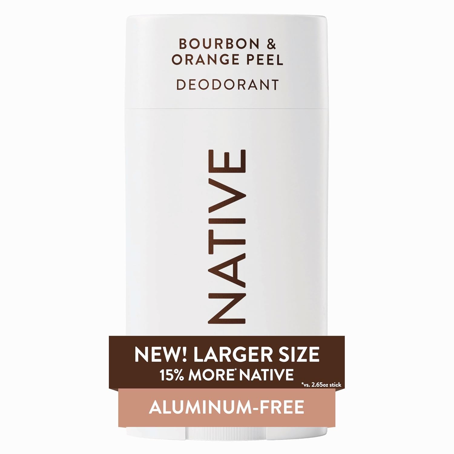 DESODORANTE NATIVE SIN ALUMINIO BOURBON Y ORANGE PEEL 3.1 OZ - 1