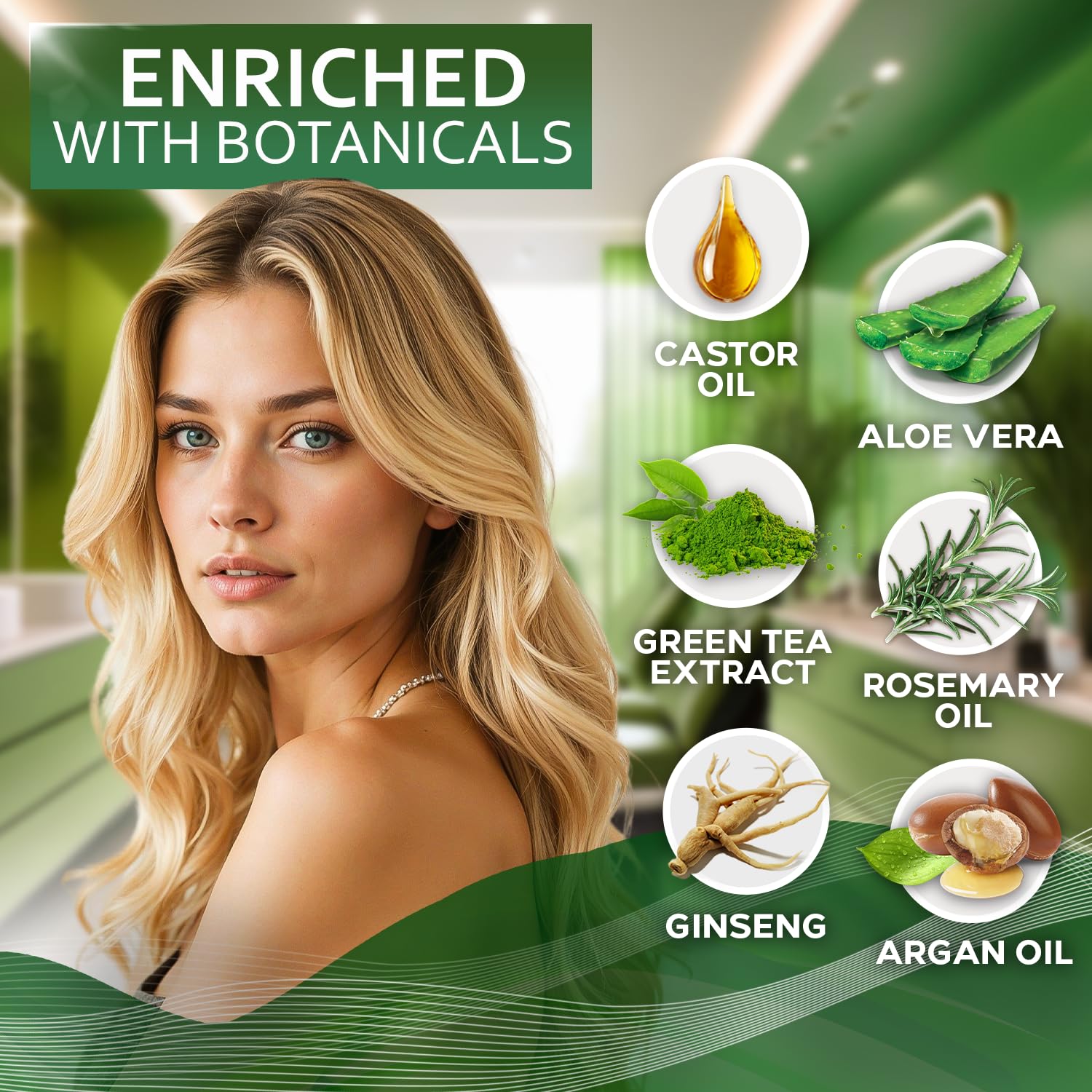SET DE CHAMPÚ Y ACONDICIONADOR DE ACEITE DE RICINO BELLISSO PARA CABELLO FINO - 5