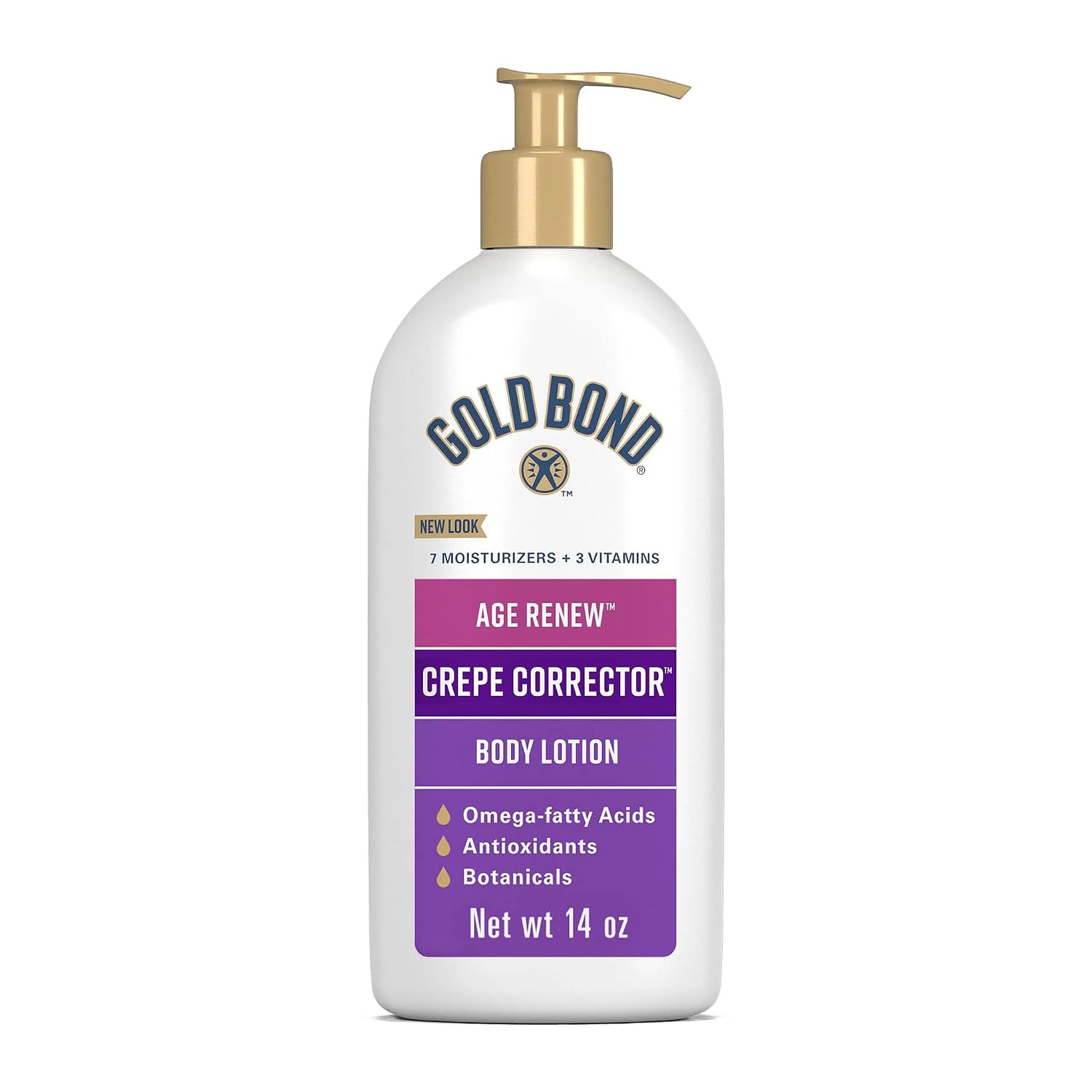 LOCIÓN CORPORAL GOLD BOND AGE RENEW CREPE CORRECTOR 14 OZ - 1